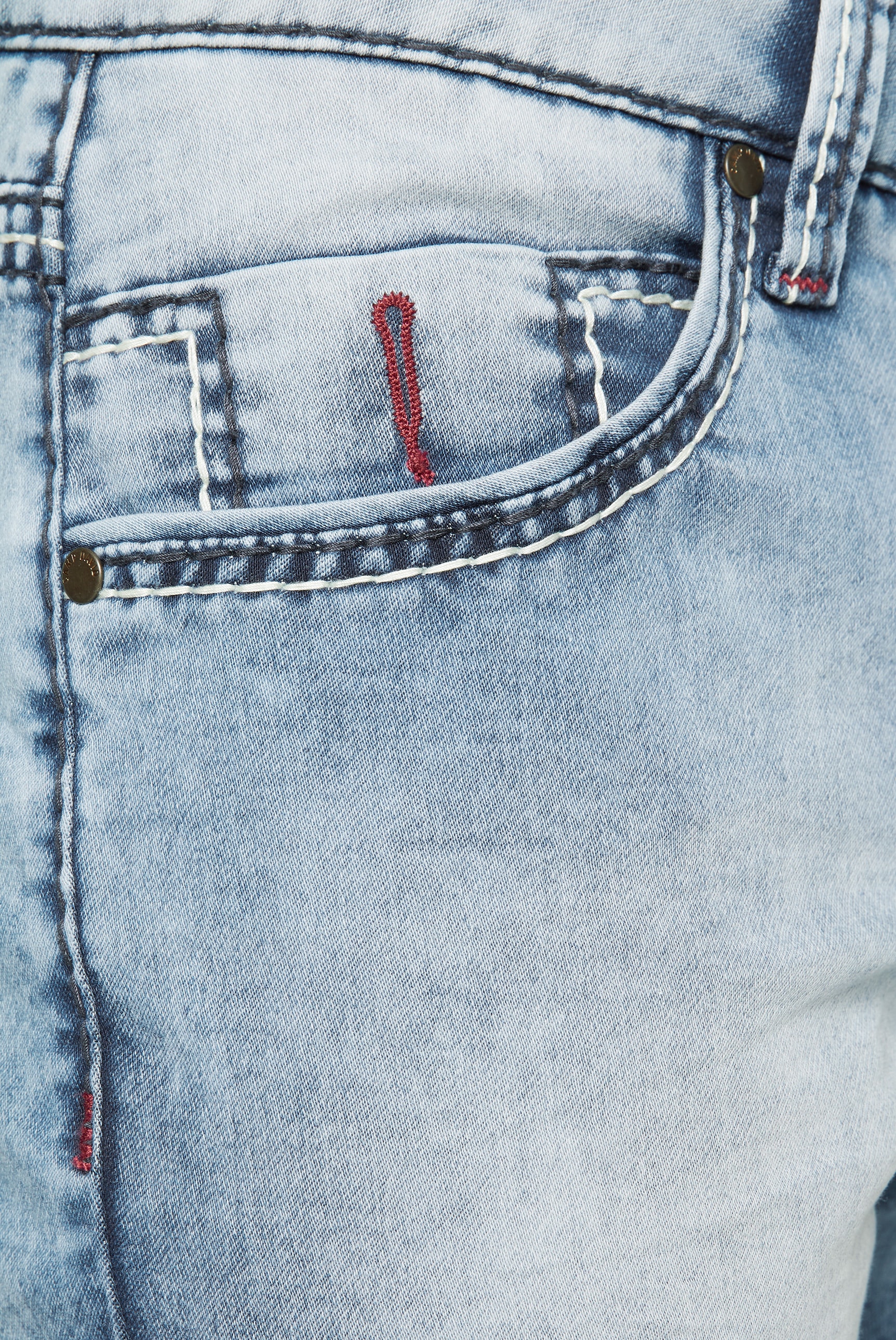 CAMP DAVID Jeansshorts, mit normaler Leibhöhe