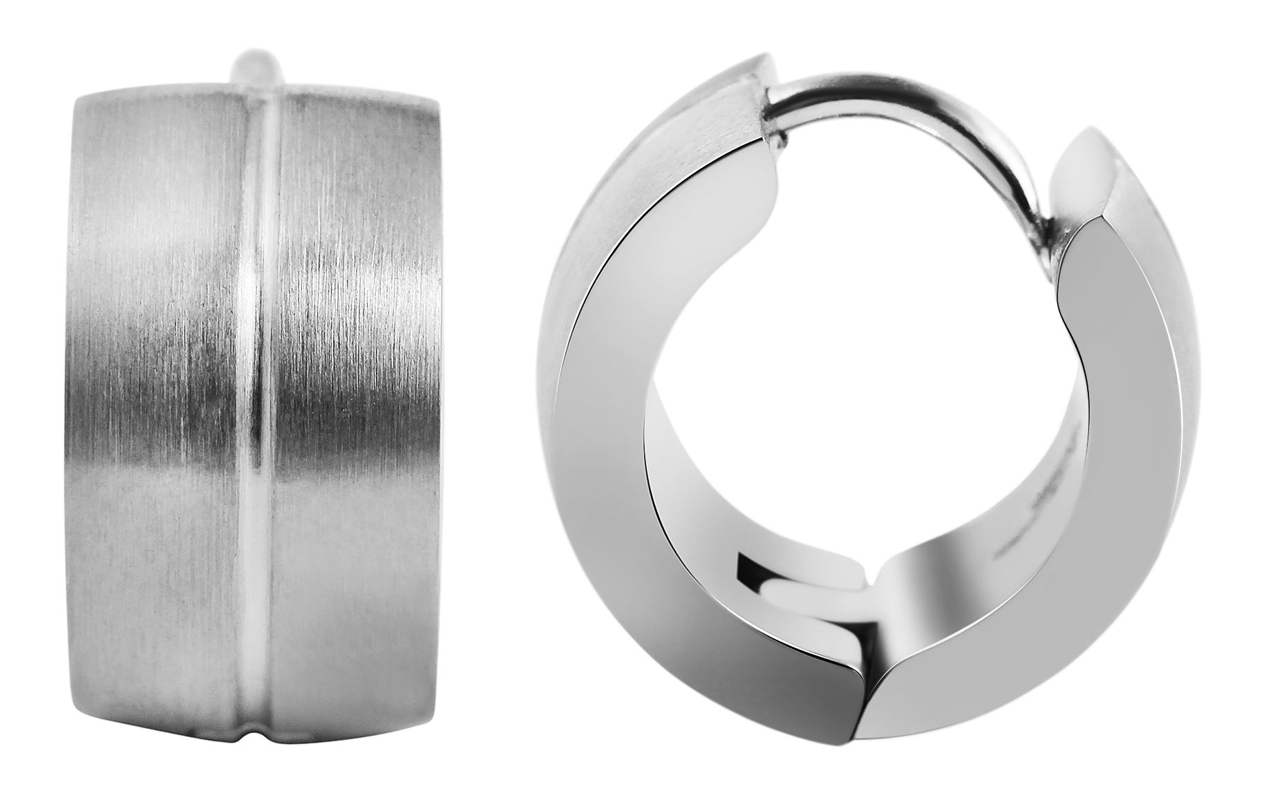 Adelia´s Klappcreolen "Damen Ohrringe – Klappcreole aus Edelstahl" Ein klei günstig online kaufen