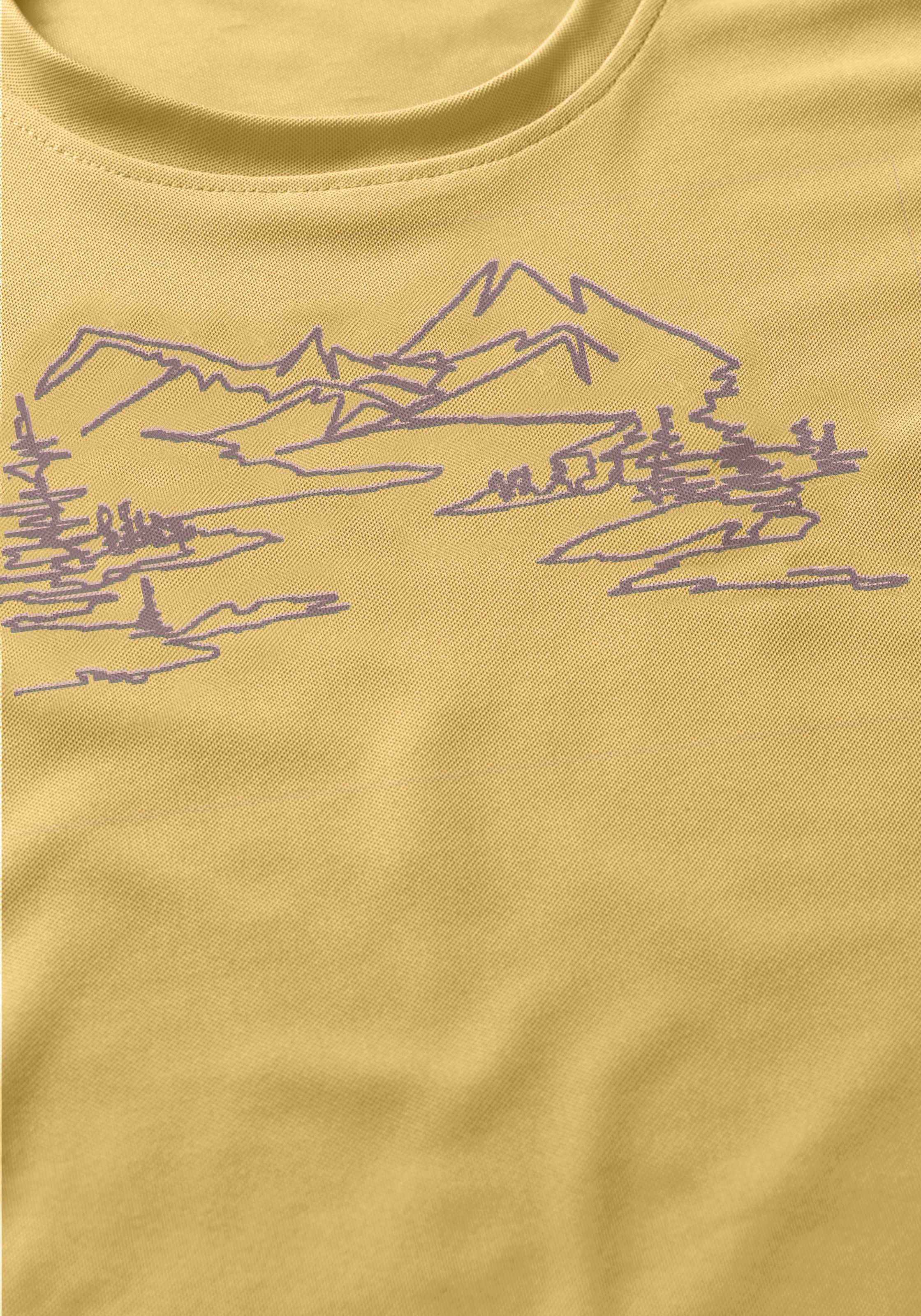 Maier Sports T-Shirt "Wilma Print" Damen Funktionsshirt, Freizeitshirt mit günstig online kaufen