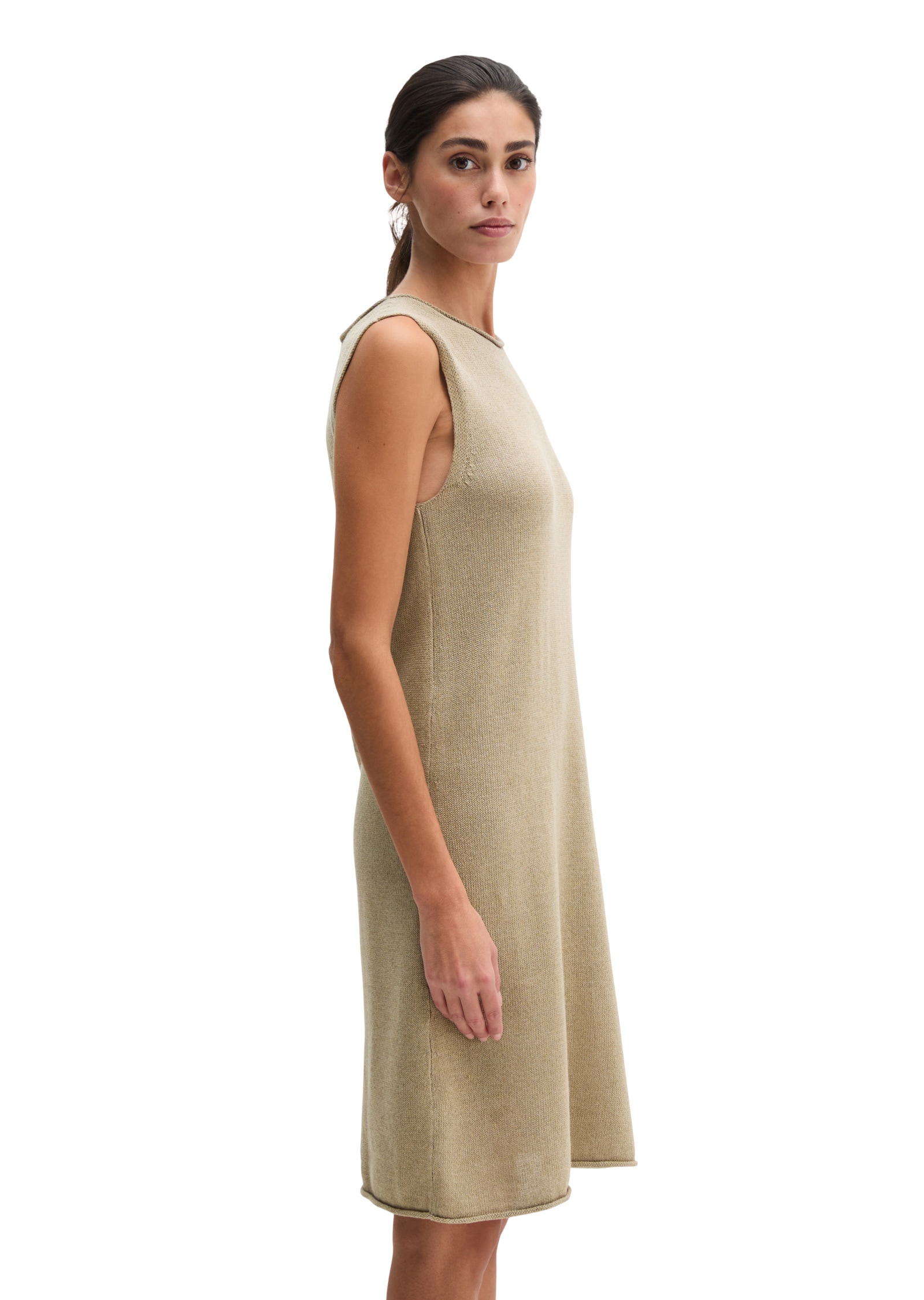Marc O'Polo Strickkleid »aus Organic Cotton-Leinen-Mix«