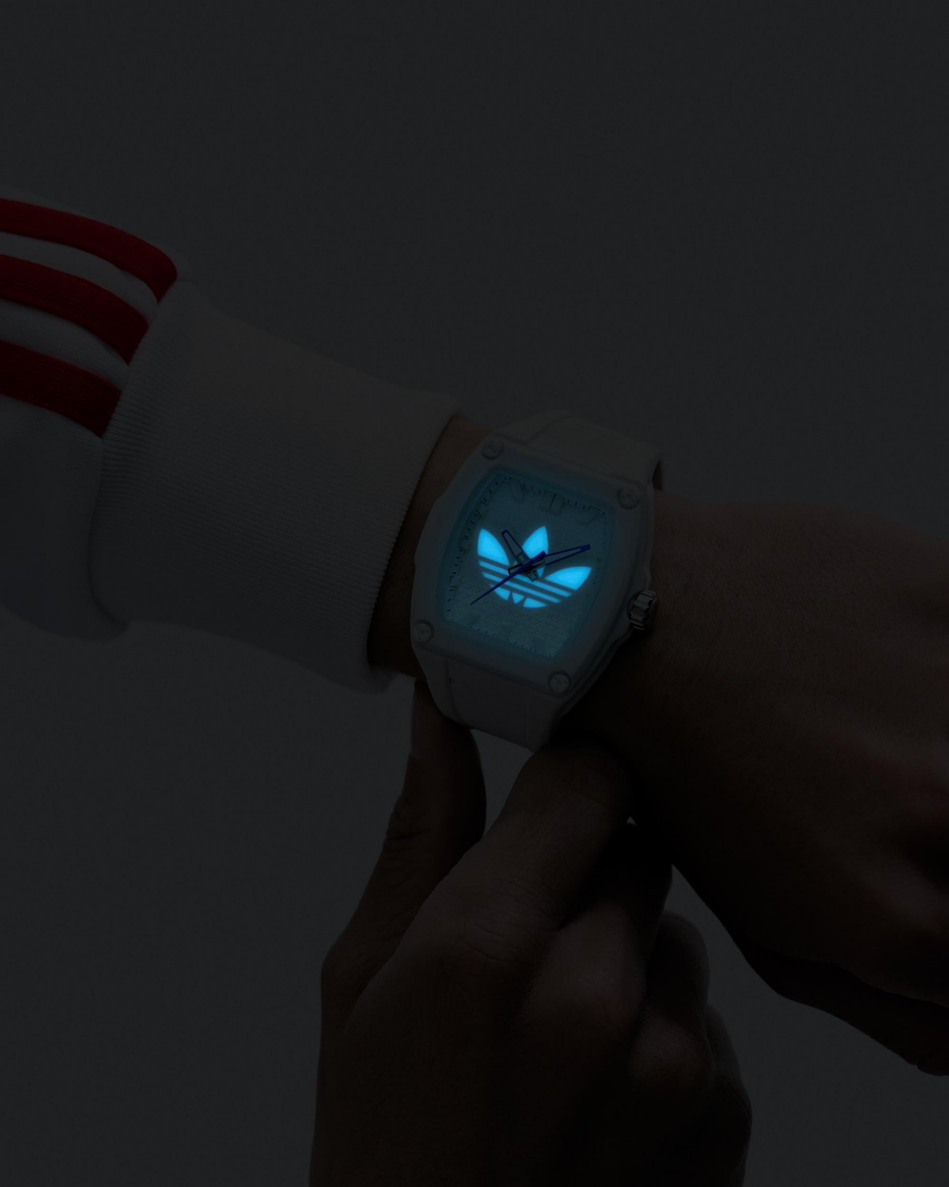 adidas Originals Quarzuhr »CITY TECH FIVE«, Armbanduhr, Herrenuhr, Damenuhr, Resinarmband, Leuchtzeiger