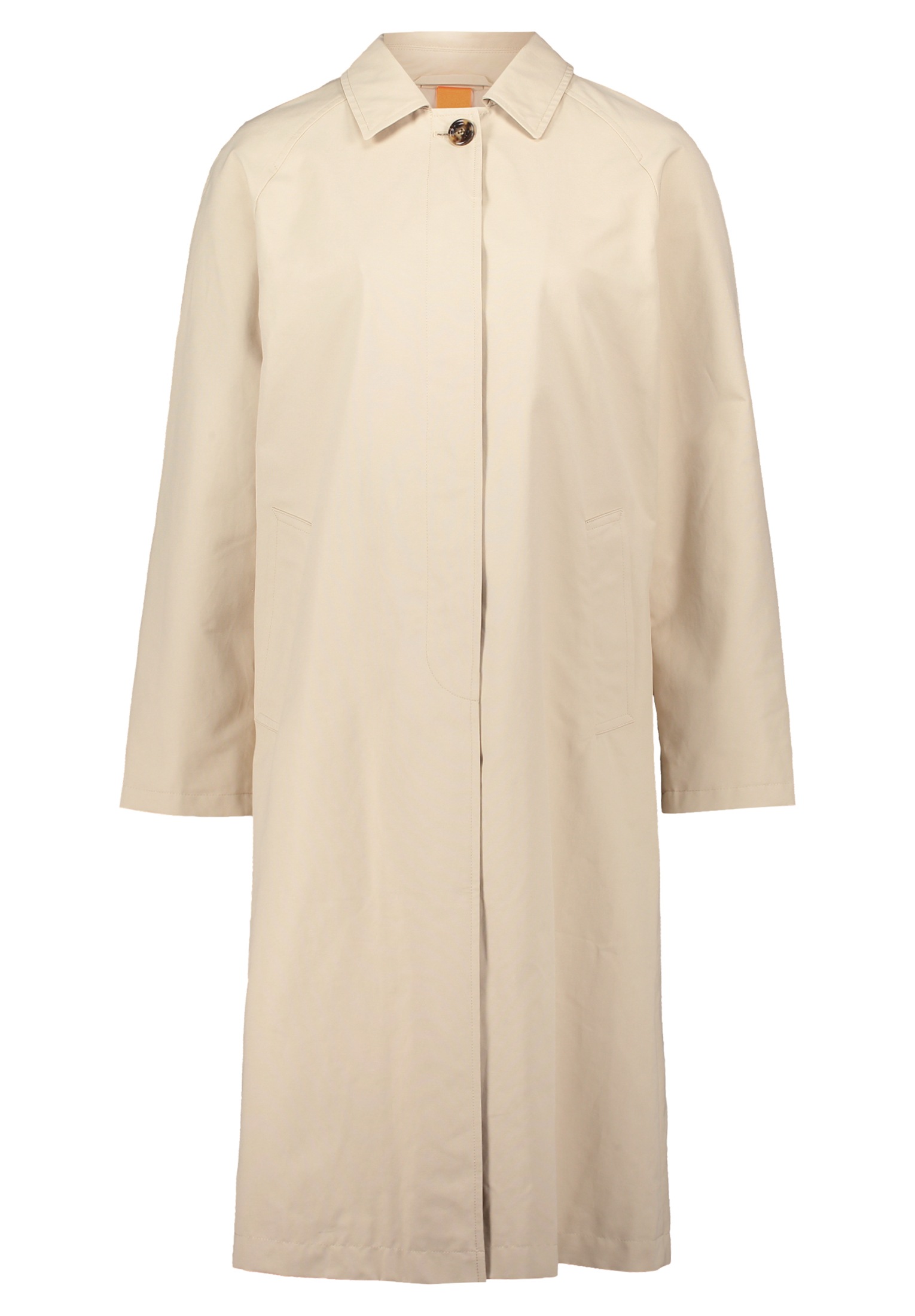 Amber & June Langmantel "Damen mit Kragen" günstig online kaufen