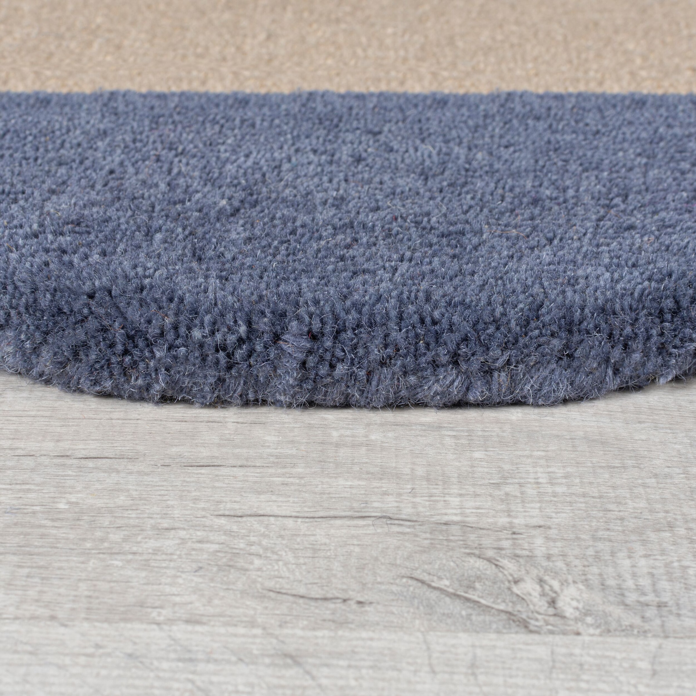 FLAIR RUGS Wollteppich »Mia Scallop«, rechteckig, 12 mm Höhe, in Jakobsmuschel-Form