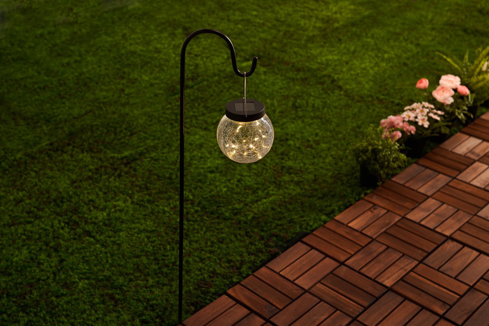 Pauleen LED Gartenleuchte »Sunshine Pearl«, 1 flammig-flammig, LED-Modul, Solarbetrieben, Erdspieß