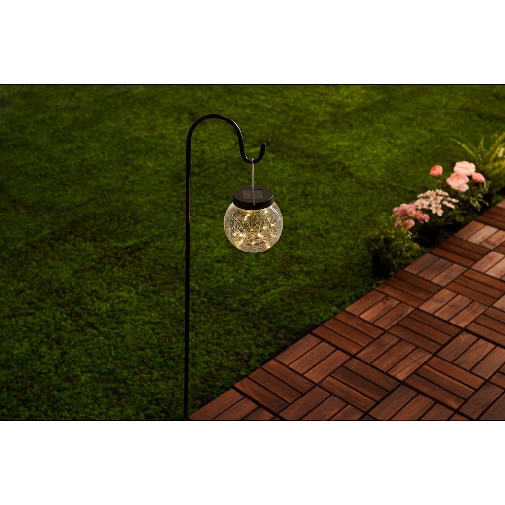 Pauleen LED Gartenleuchte »Sunshine Pearl«, 1 flammig-flammig, LED-Modul, Solarbetrieben, Erdspieß