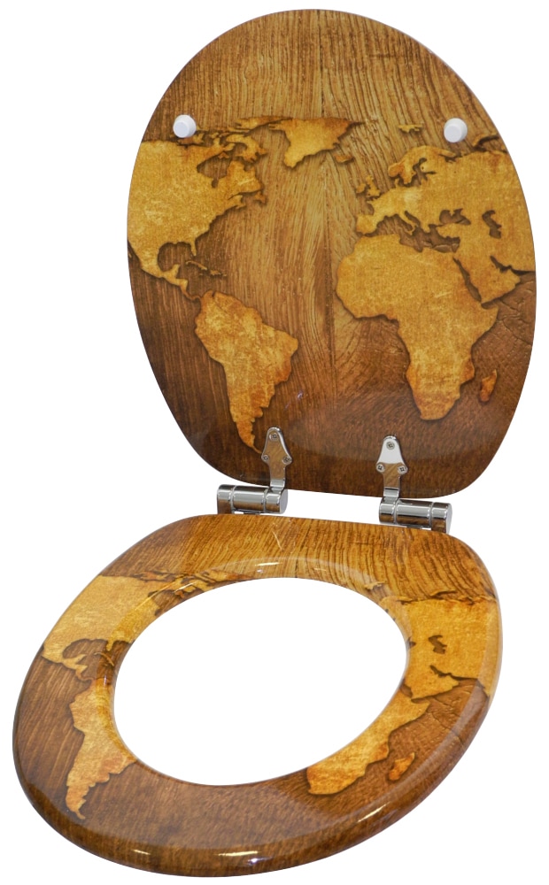 Sanilo WC-Sitz »World Map«, mit Absenkautomatik