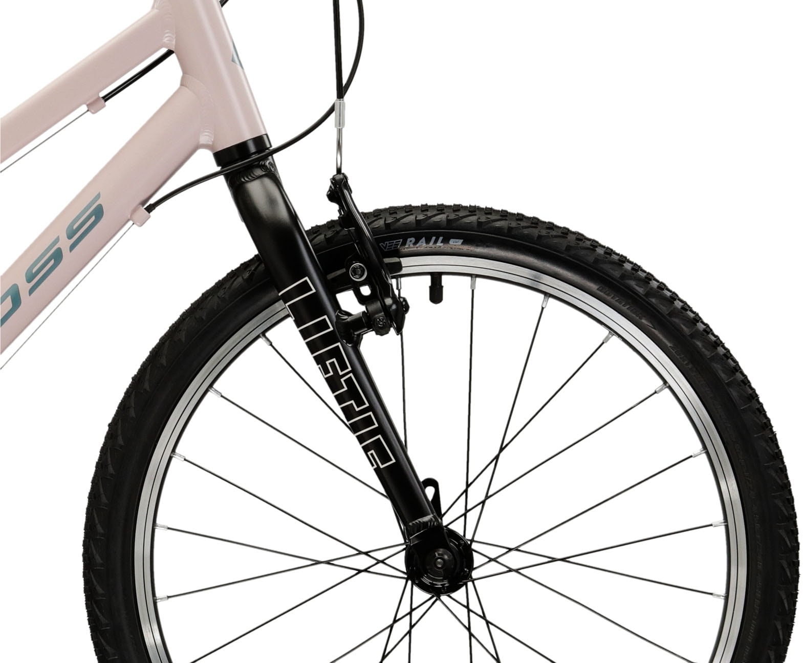Kross Kinderfahrrad »KROSS Kinderrad Lightweight Liftie 20" rosa«, 7 Gang, Shimano, TOURNEY TY200 Schaltwerk, Kettenschaltung