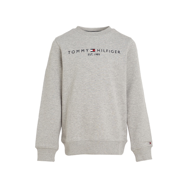 Tommy Hilfiger Sweatshirt »ESSENTIAL SWEATSHIRT«, mit Tommy Hilfger Logo- Schriftzug online kaufen | BAUR