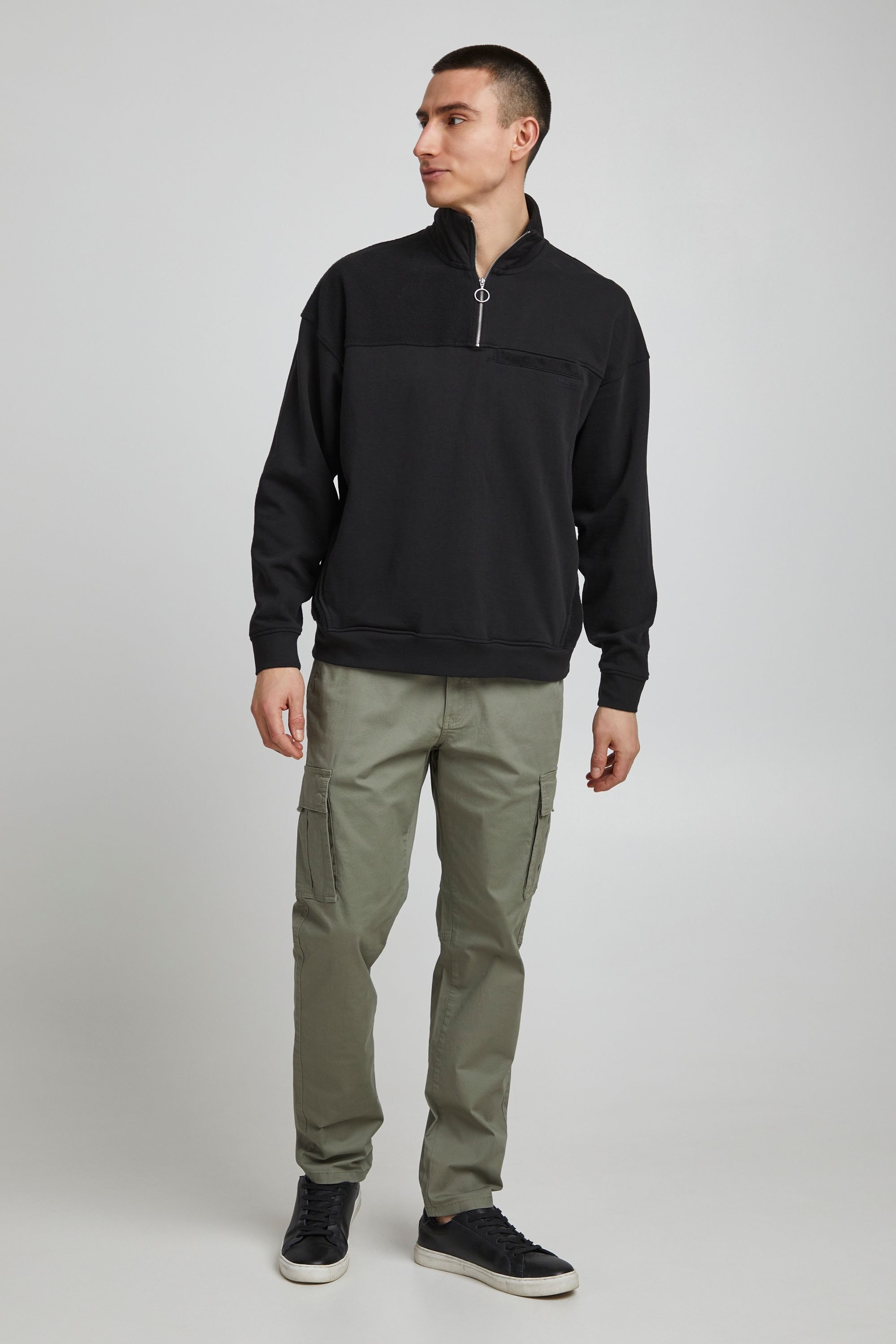 Solid Longpullover "Sweatshirtpullover SDApollo" günstig online kaufen