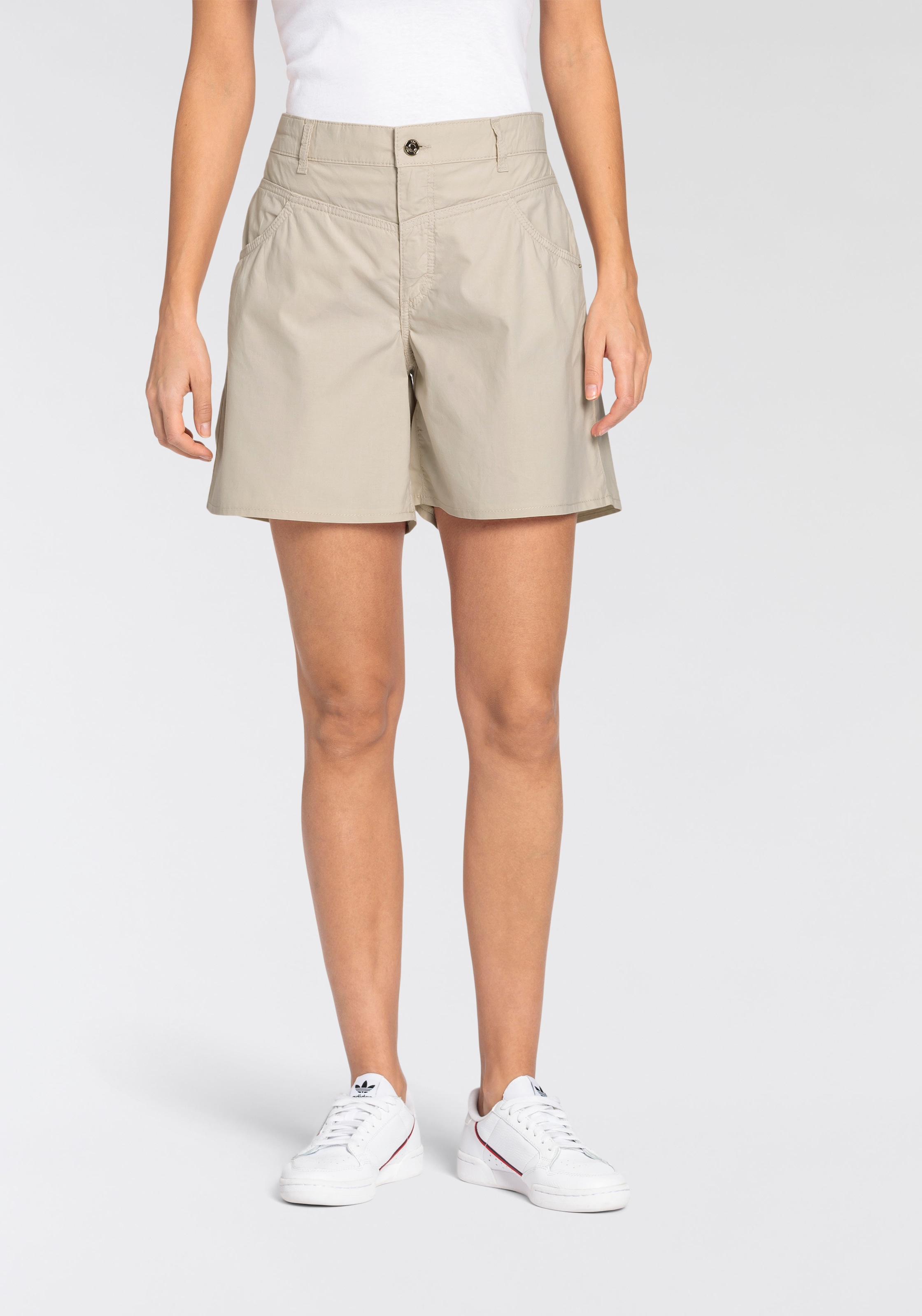 MAC Chinoshorts "Chino-Shorts", Krempelbare Shorts günstig online kaufen