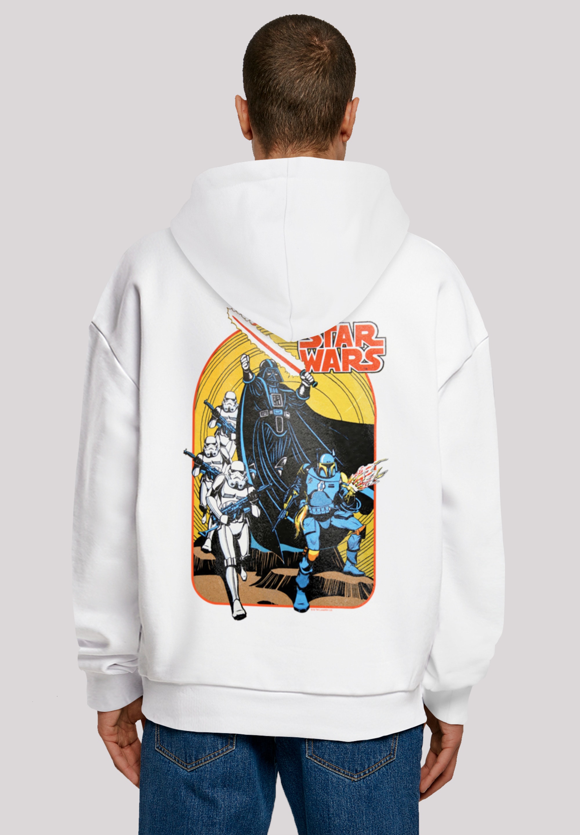 F4NT4STIC Kapuzenpullover "Star Wars Vintage Comic Scene", Print günstig online kaufen