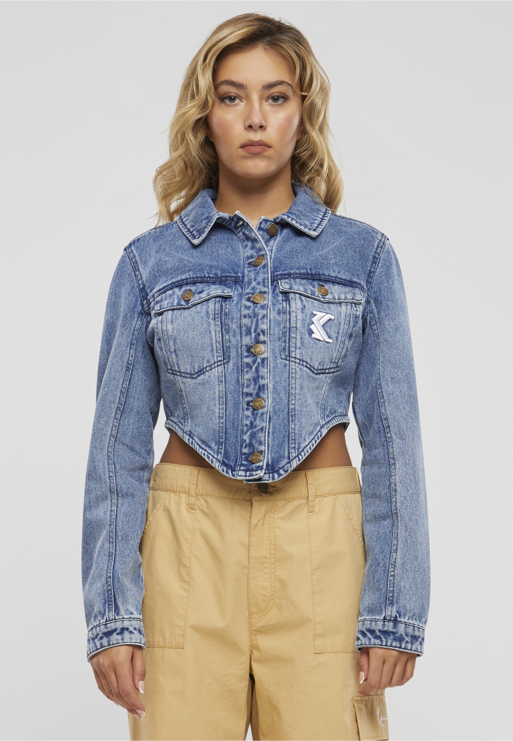 Karl Kani Jeansjacke »Karl Kani Damen« 1 Stk. tlg. ohne Kapuze