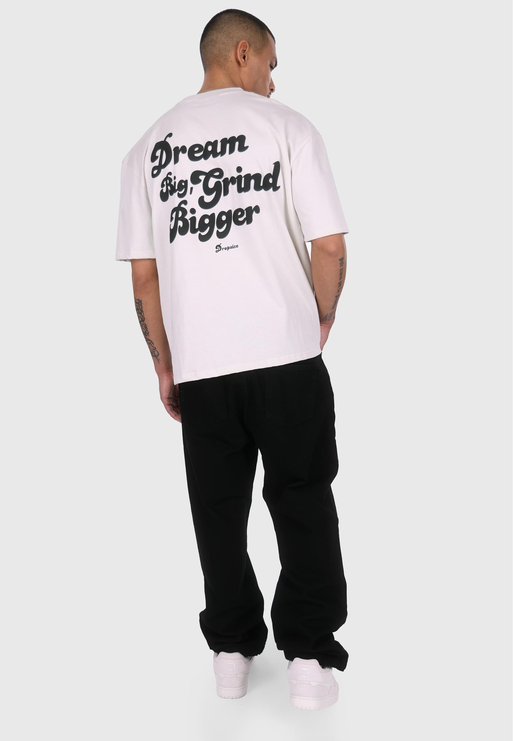 Dropsize T-Shirt »Dropsize HEAVY OVERSIZED DREAM AND GRIND T-SHIRT«, (1 tlg.)
