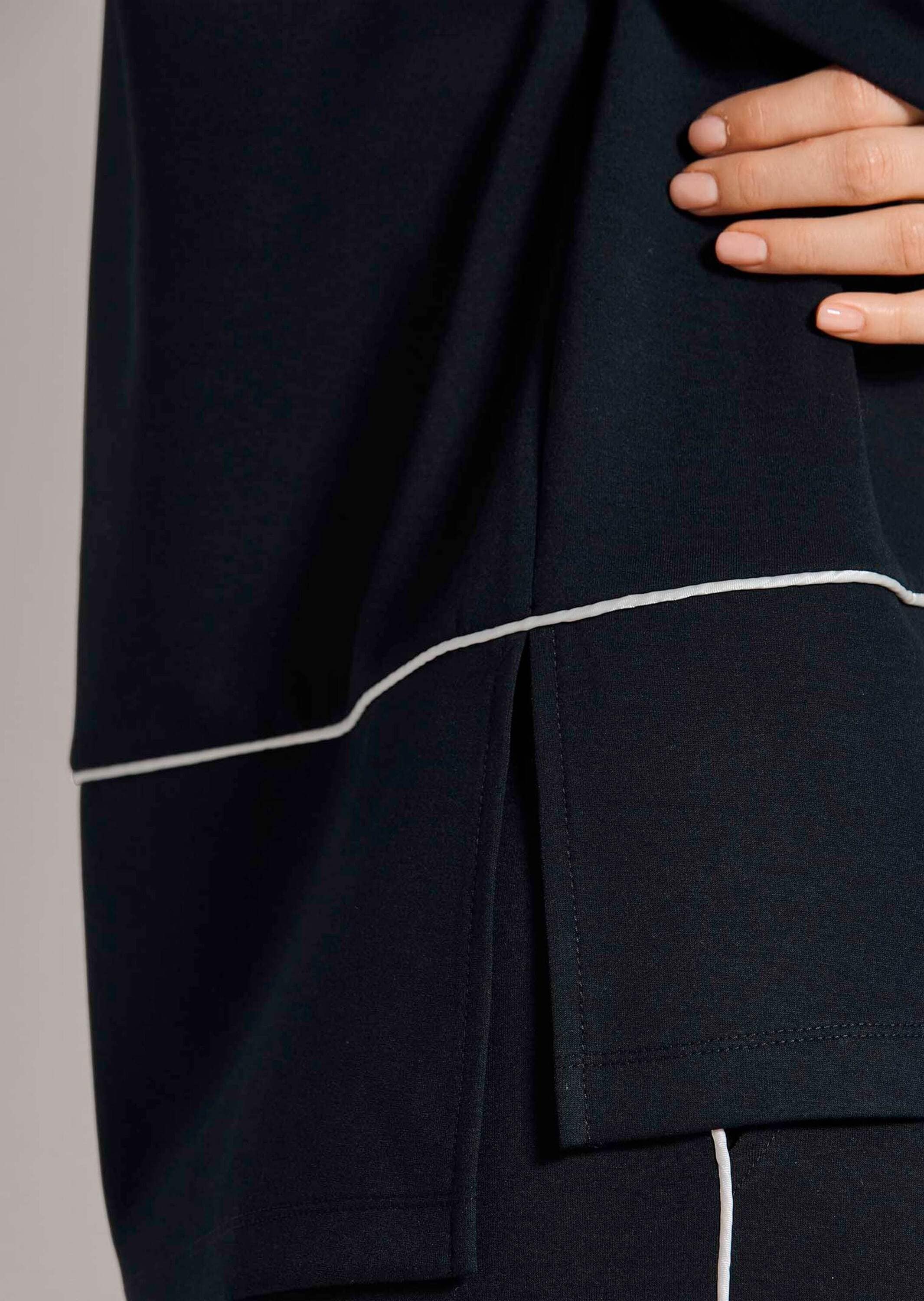 MADELEINE Langarmshirt »Shirt Sportives Sweatshirt mit Stehkragen«