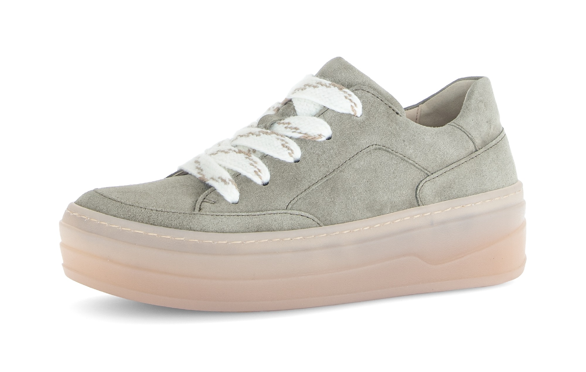 Gabor Plateausneaker, Schnürschuh, Halbschuh, Freizeitschuh mit Ziernähten günstig online kaufen