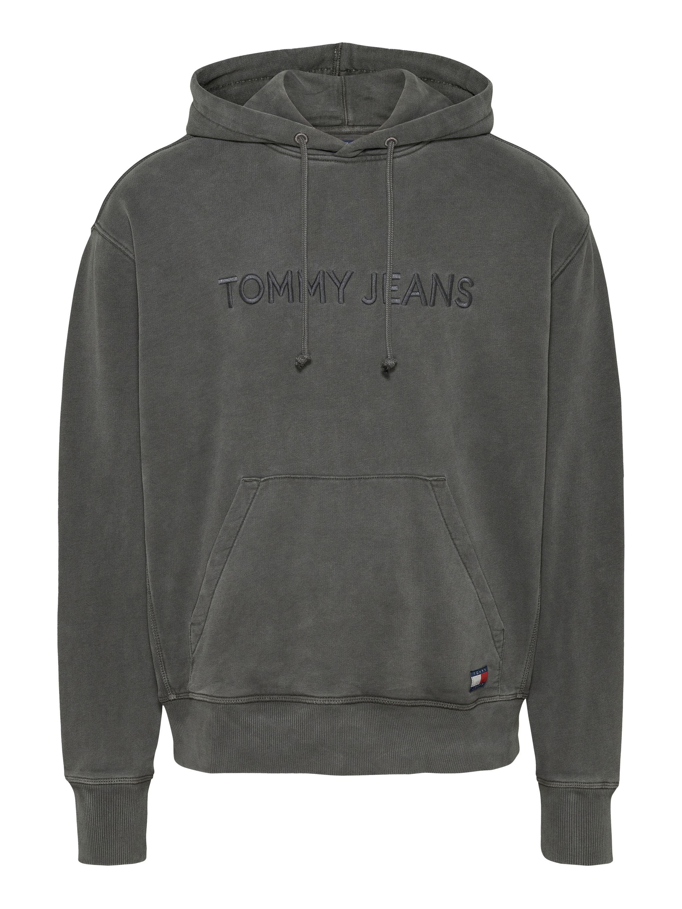 Tommy Jeans Hoodie »TJM RLX TJ LABEL HOODIE«, mit großer Logostickerei