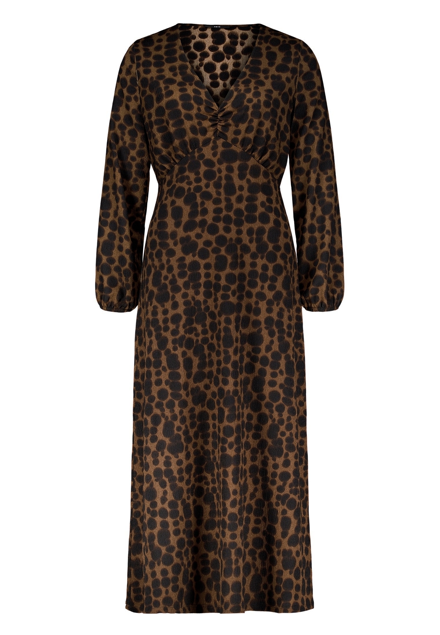 Zero Jerseykleid »Damen mit Print.« Gürtel
