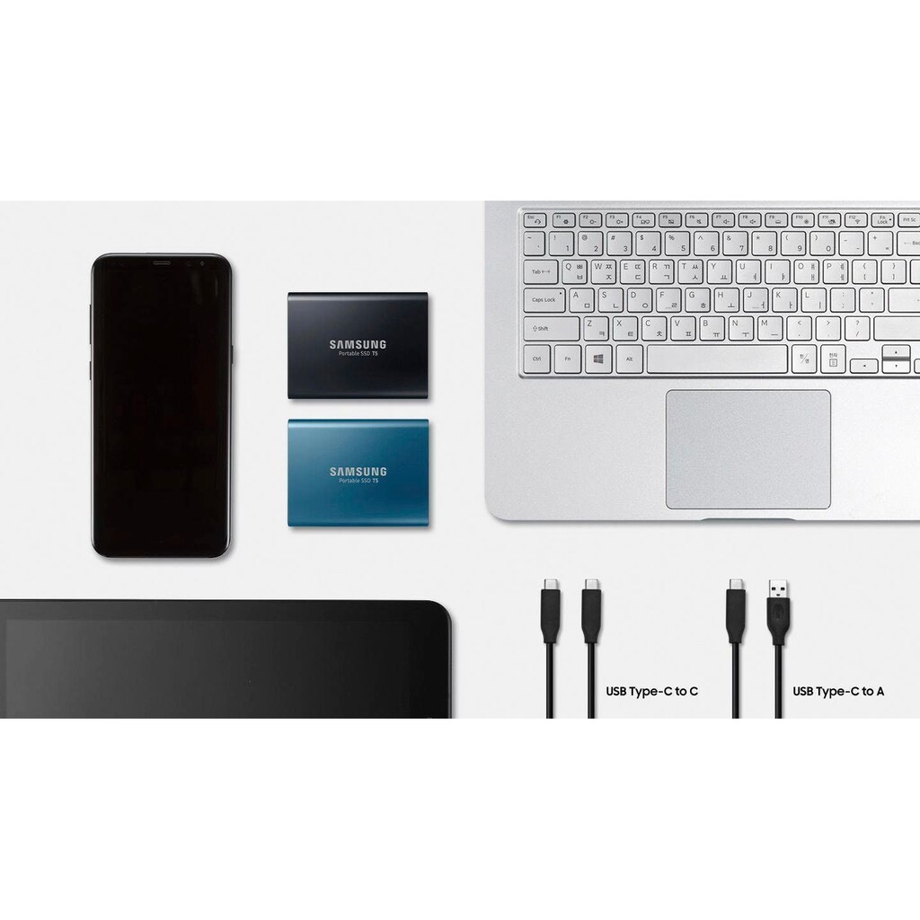 Samsung externe SSD »Portable T5«, Anschluss USB 3.1