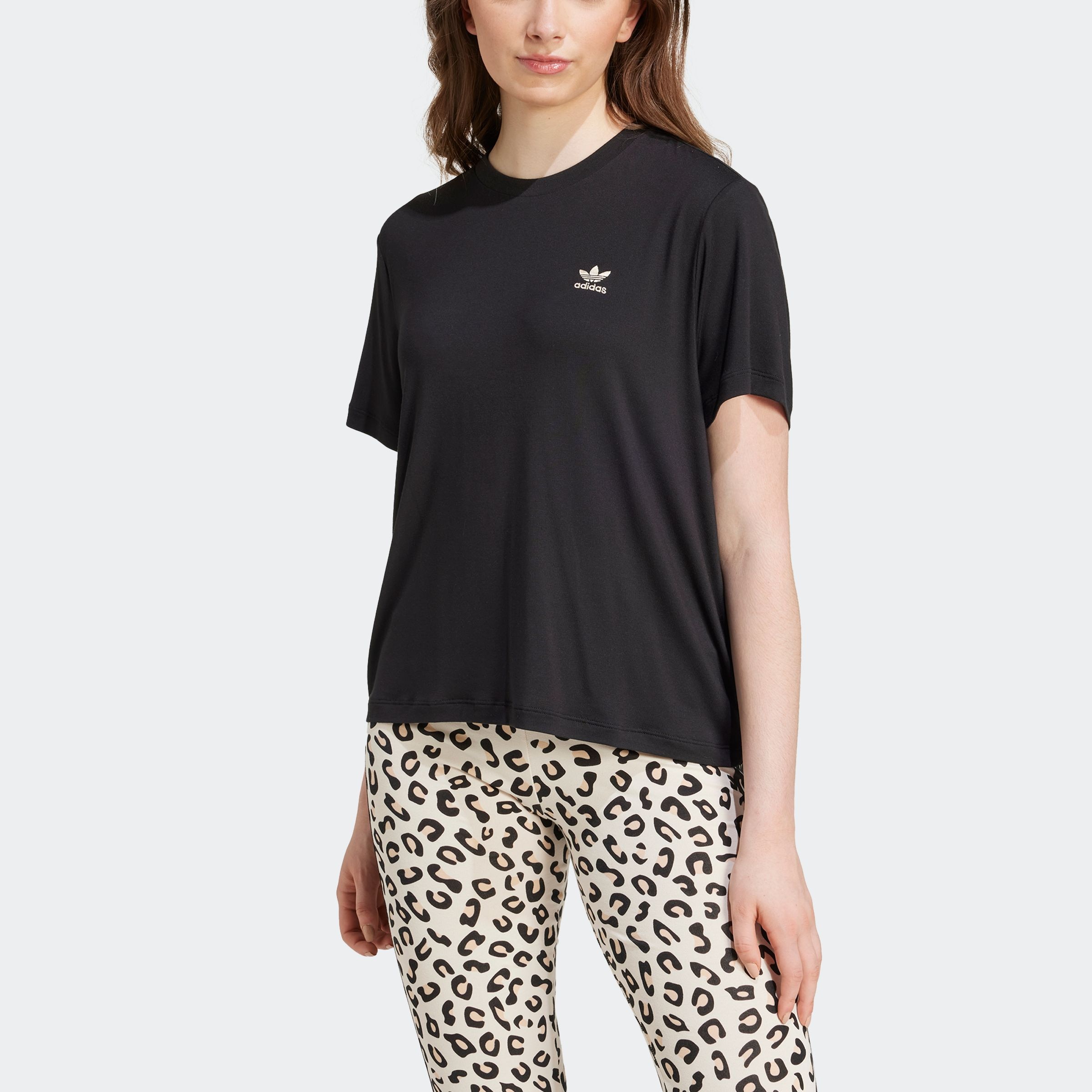 adidas Originals T-Shirt »TREFOIL TEE LEO«