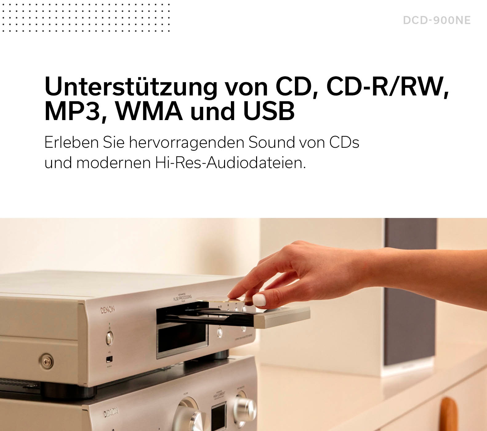 Denon CD-Player »DCD-900NE«, USB-Audiowiedergabe