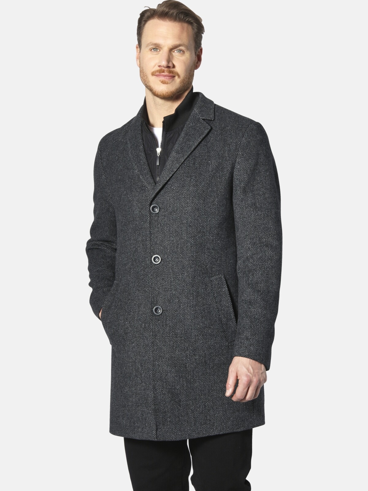 Jan Vanderstorm Winterjacke "Mantel UNSKA" günstig online kaufen