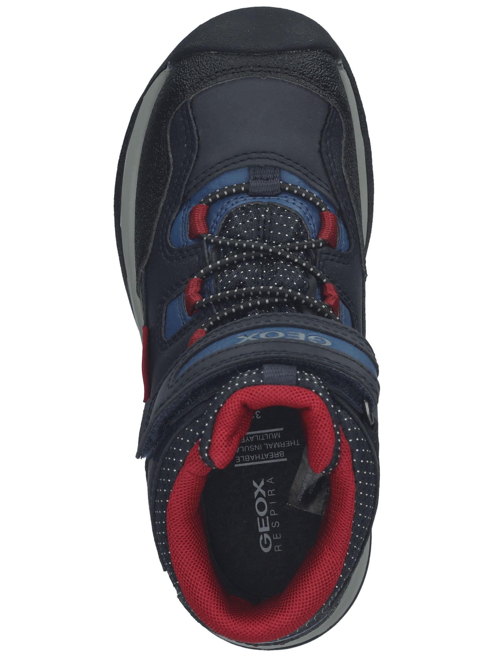 Geox Schnürstiefelette »Geox Stiefelette Lederimitat/Textil«