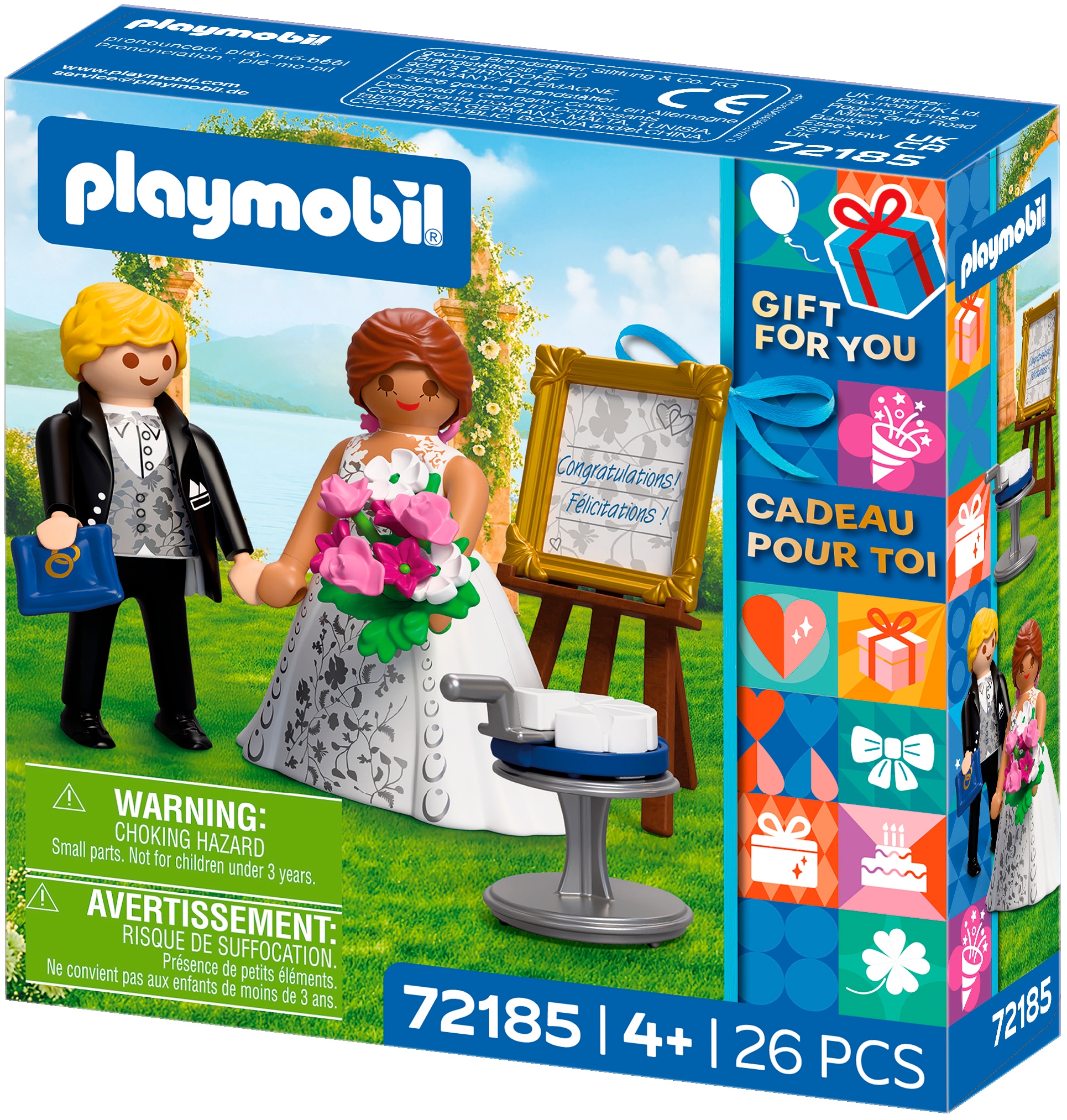 Playmobil® Konstruktions-Spielset »Hochzeit (72185), Life« Made in Europe