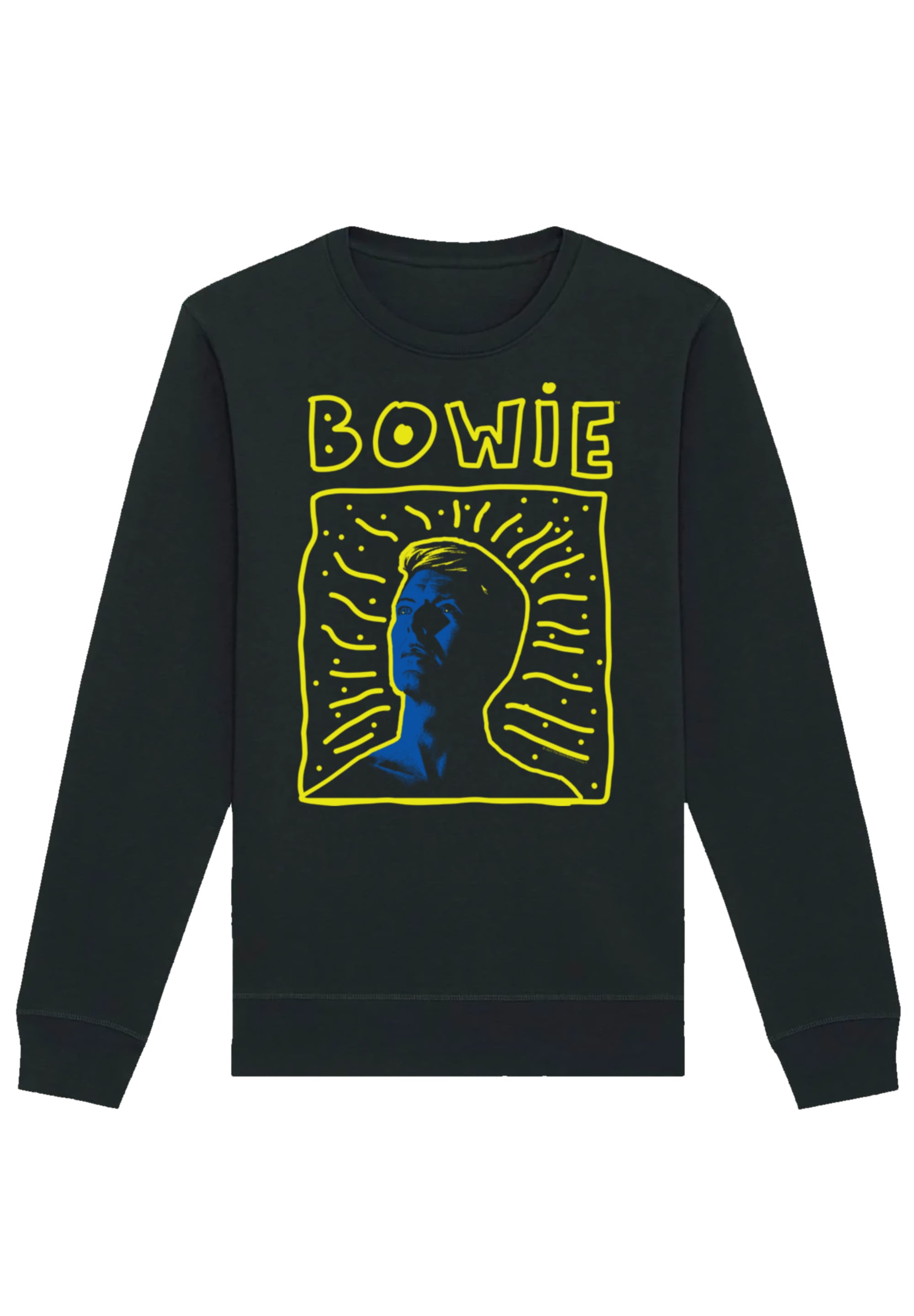 F4NT4STIC Sweatshirt »David Bowie 90s Frame«, Premium Qualität