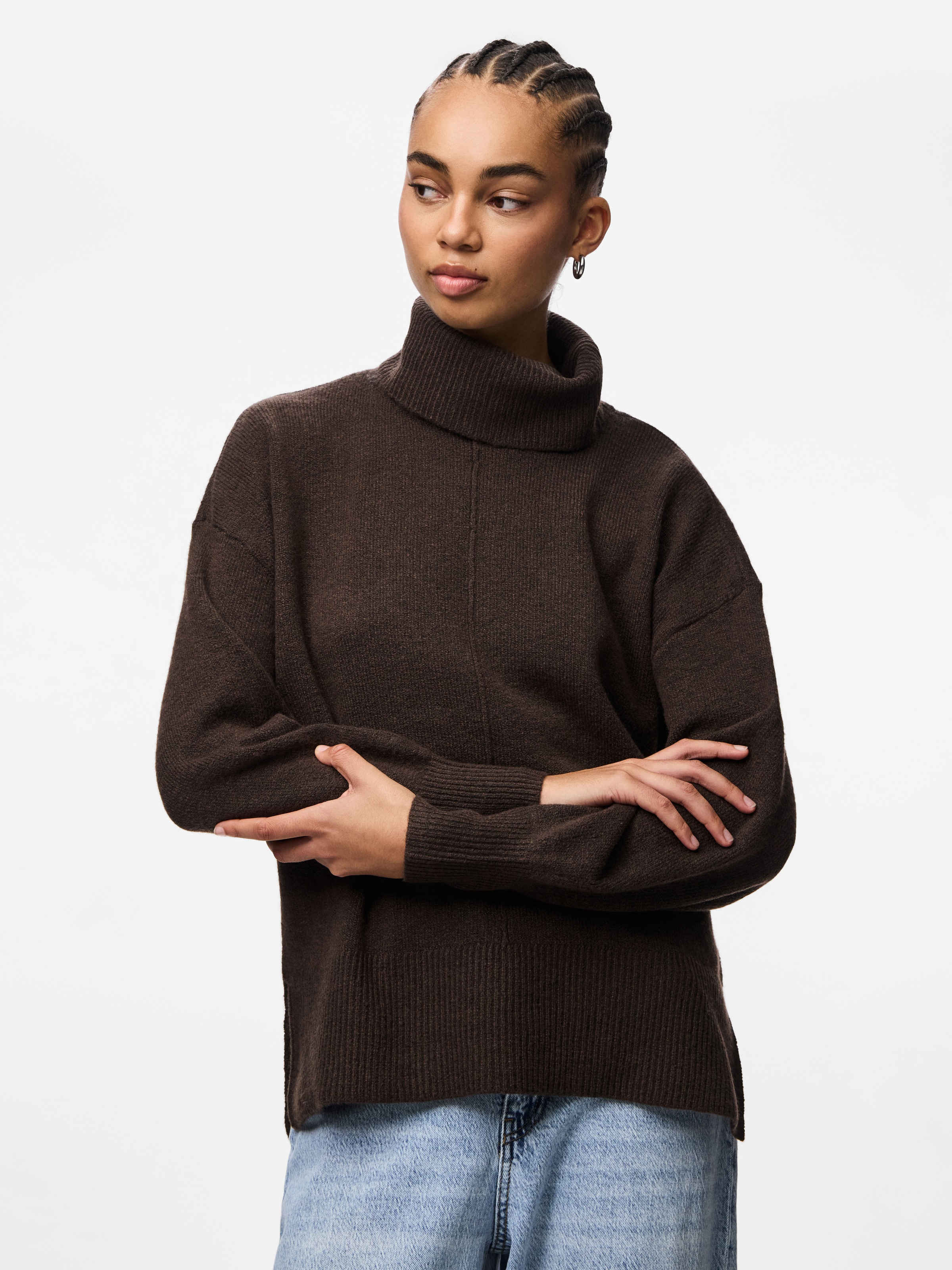 pieces Rollkragenpullover "PCMALOU LS ROLLNECK KNIT NOOS BC" günstig online kaufen