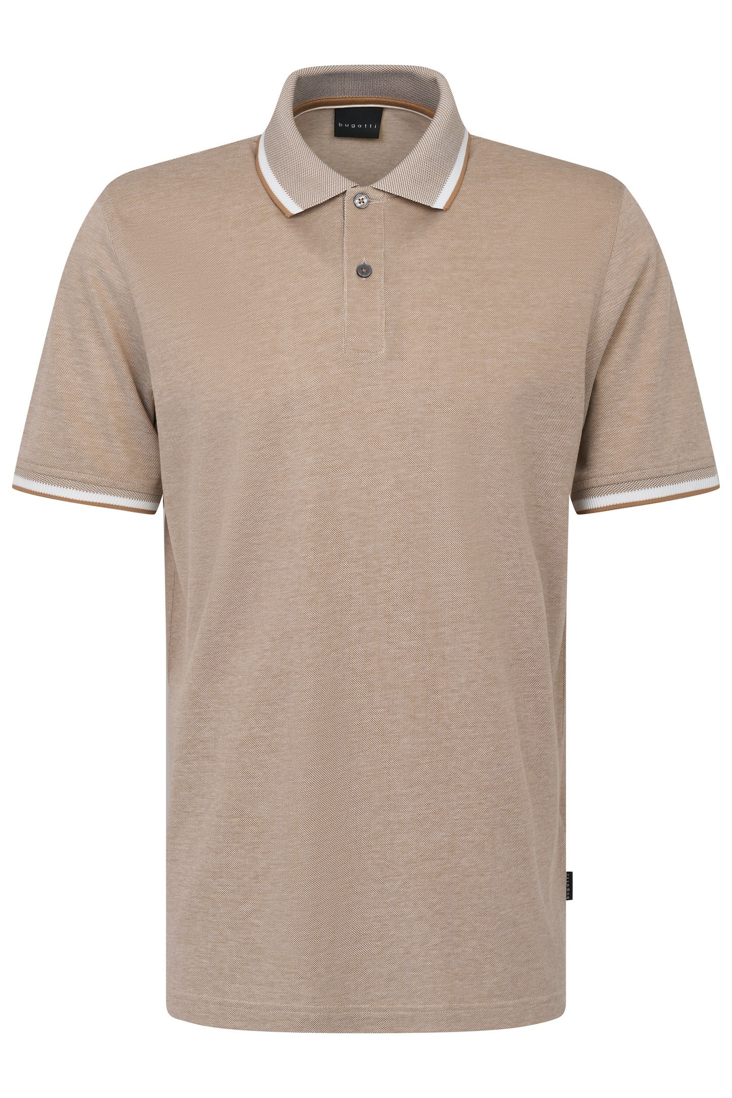 bugatti Poloshirt, aus Baumwolle