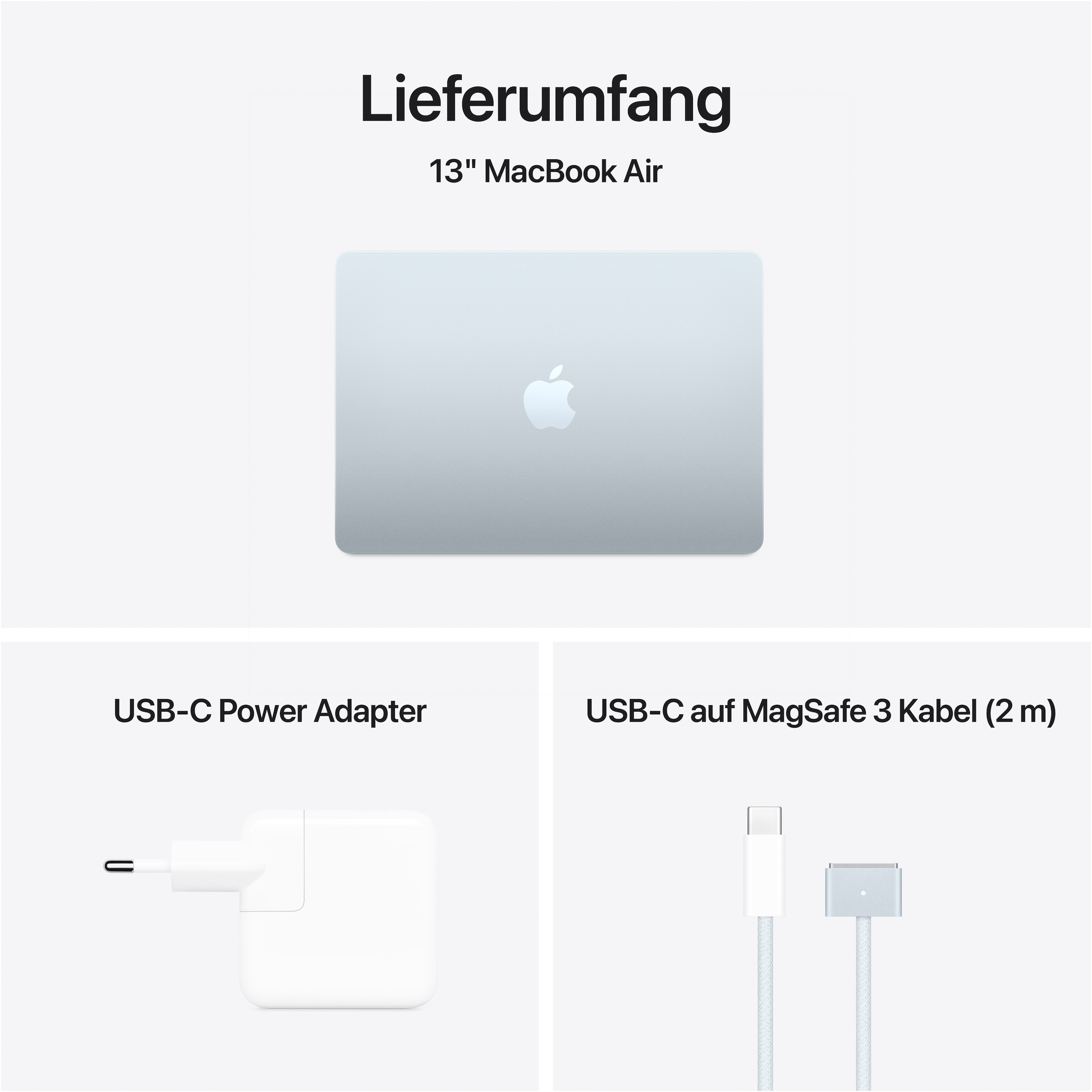 Apple Notebook »MacBook Air 13" (2025)«, 34,46 cm, / 13,6 Zoll, Apple, M4, 8-Core GPU, 256 GB SSD