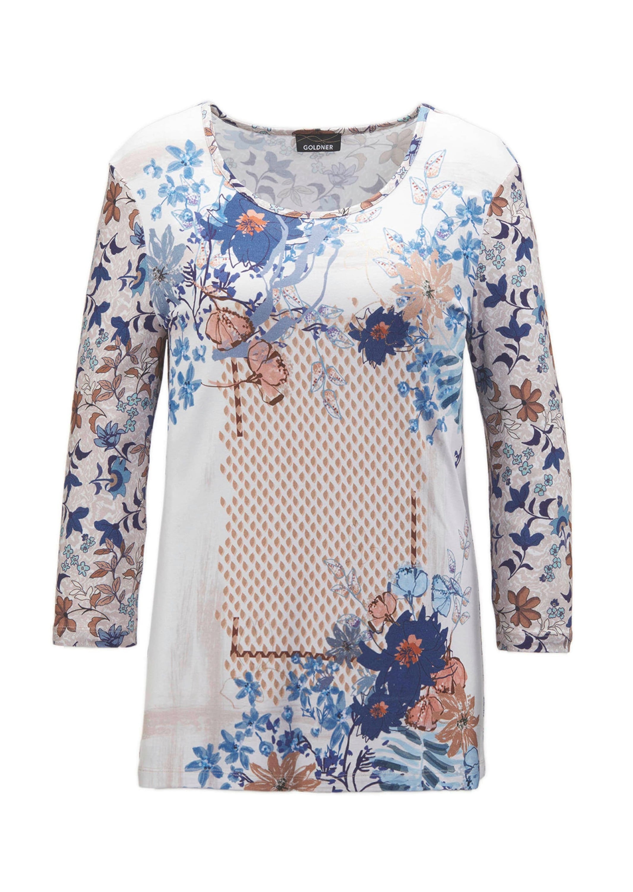 GOLDNER Print-Shirt "Kurzgröße Attraktives Druckshirt in einzigartigem Look günstig online kaufen