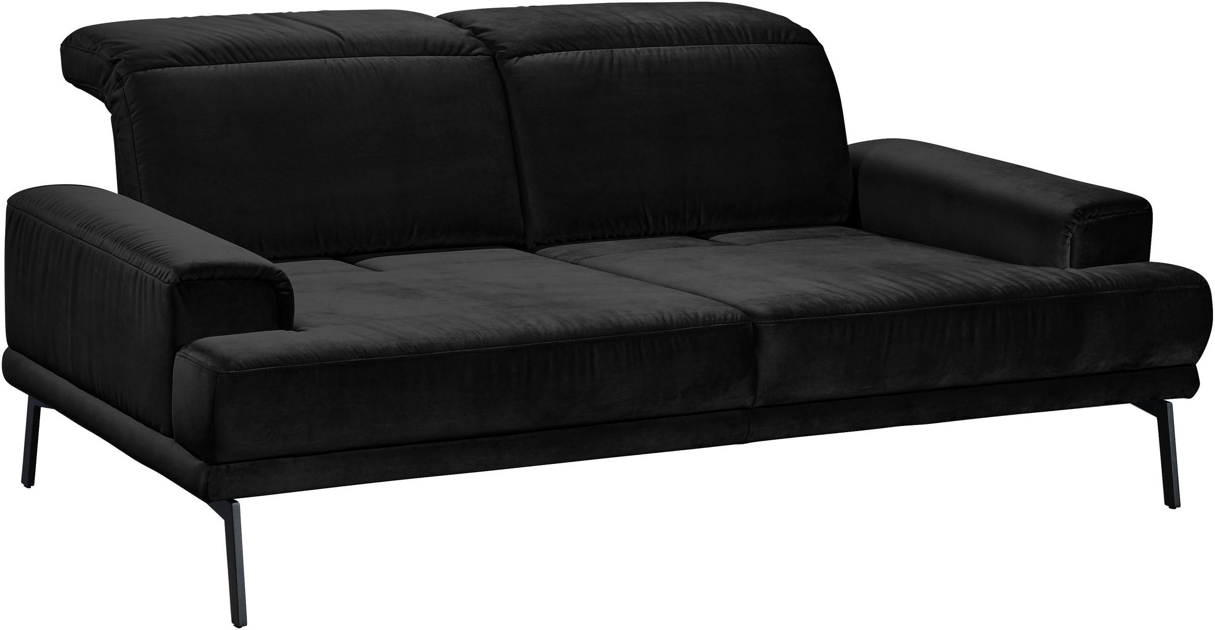 Musterring 2-Sitzer »MR 4580«, inkl. Kopf- und Sitztiefenverstellung, Fuß schwarz, B198 x T103 cm