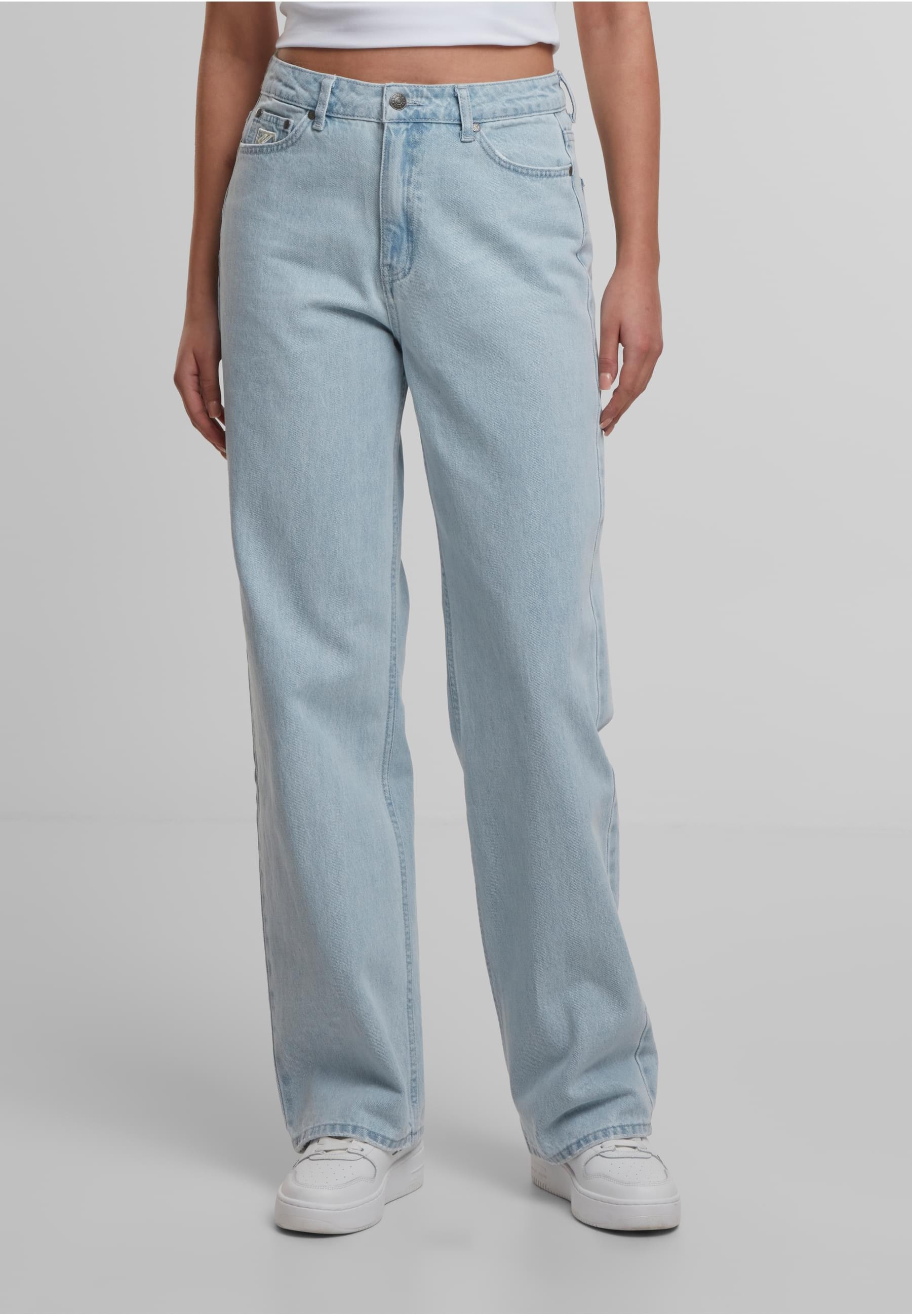 Karl Kani Bequeme Jeans »Karl Kani Signature K Straight Leg Denim bleached«