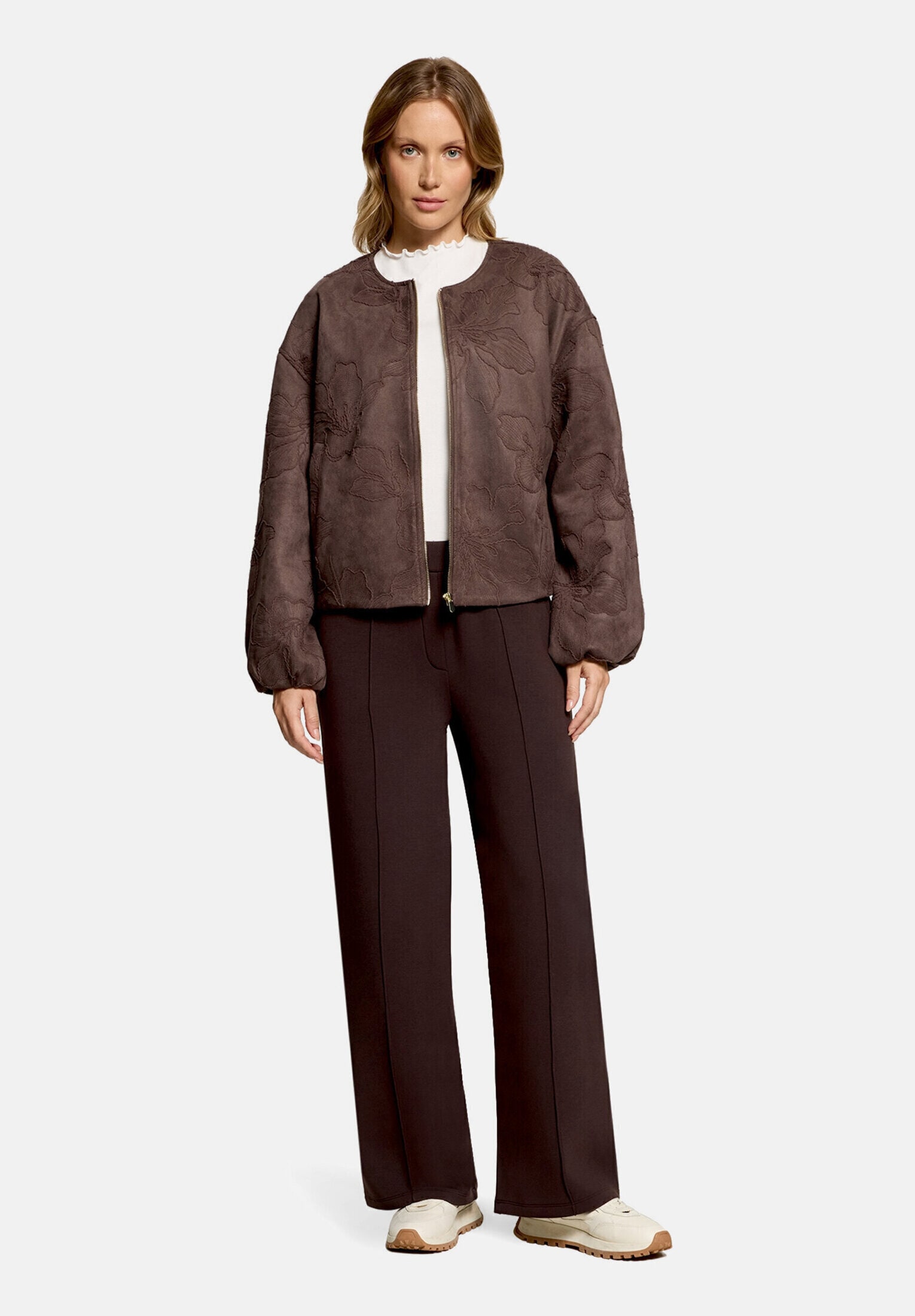 Cartoon Jackenblazer "Damen mit Eingrifftaschen"