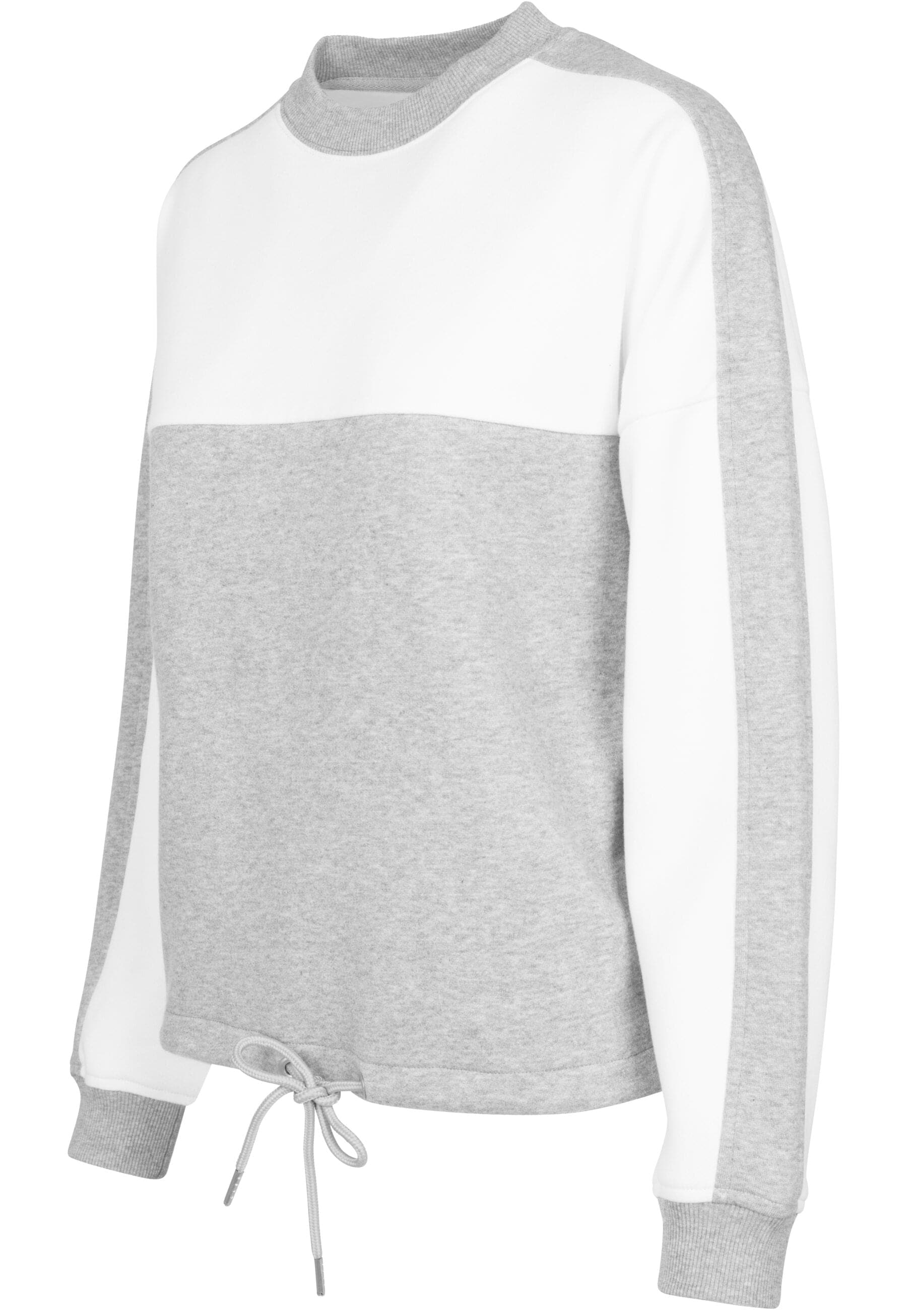 URBAN CLASSICS Sweatshirt »Urban Classics Damen Ladies Oversize 2-Tone Stripe Crew«, (1 tlg.)