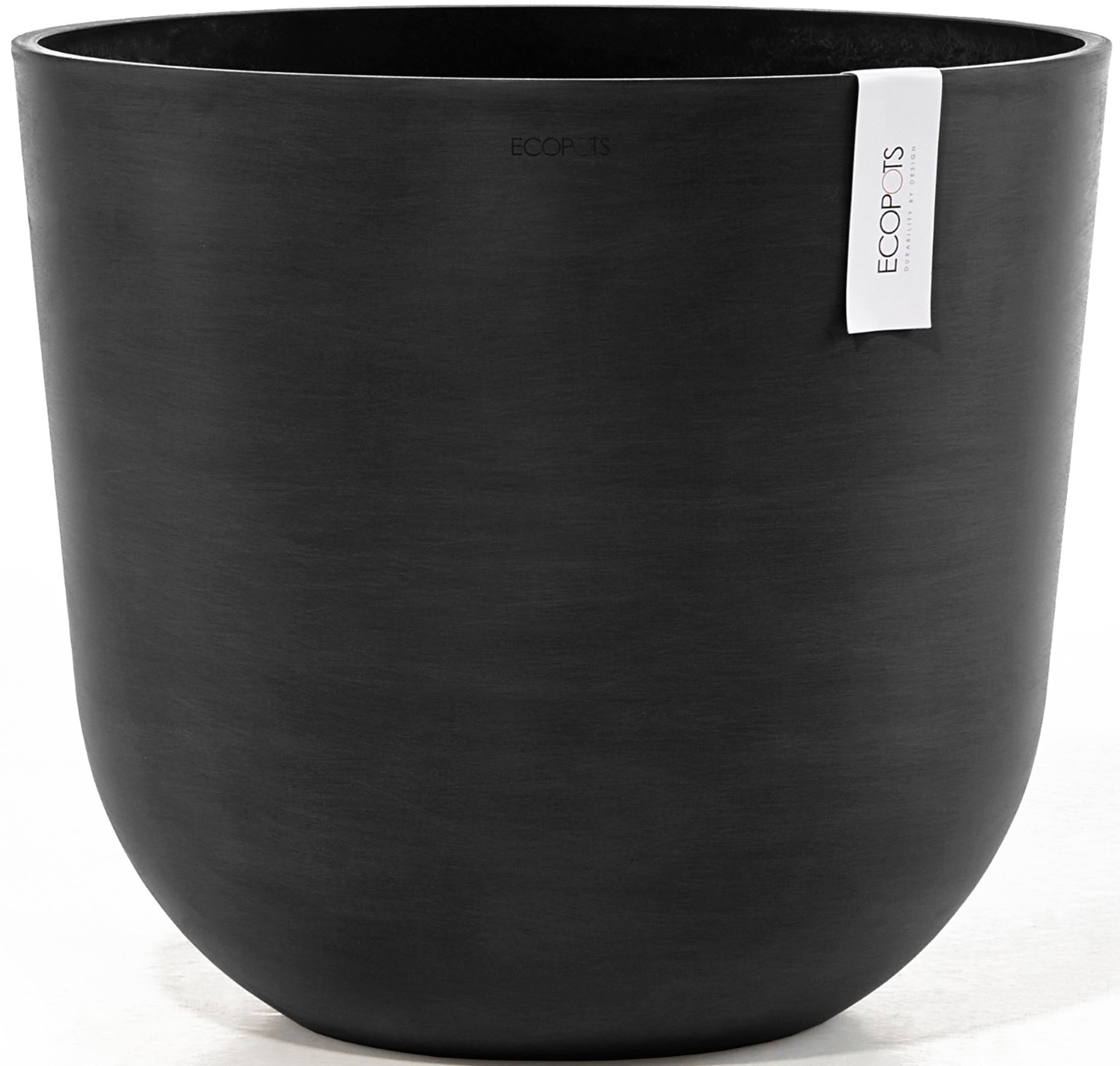 ECOPOTS Blumentopf »Oslo 45 + Wassersystem Dunkelgrau«, für innen und außen: frostsicher, bruchsicher und lichtbeständig