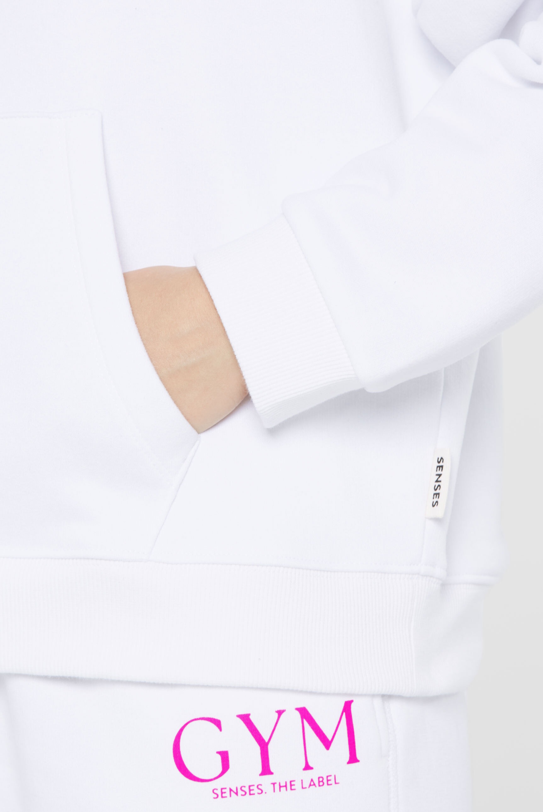 SENSES.THE LABEL Kapuzensweatshirt, mit Baumwolle