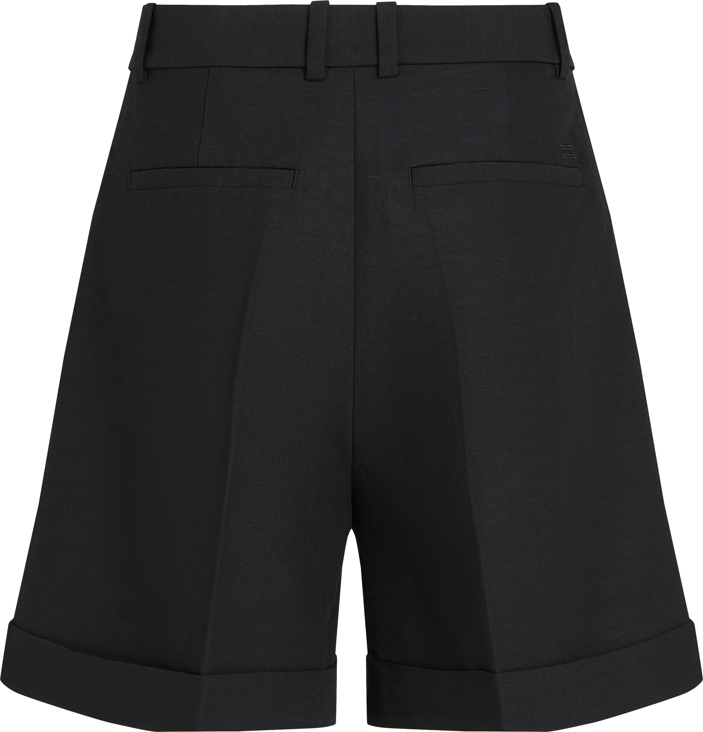 Tommy Hilfiger Shorts »LINEN MIX PLEATED SHORT«, mit Falten,kühlendes Premium Leinen