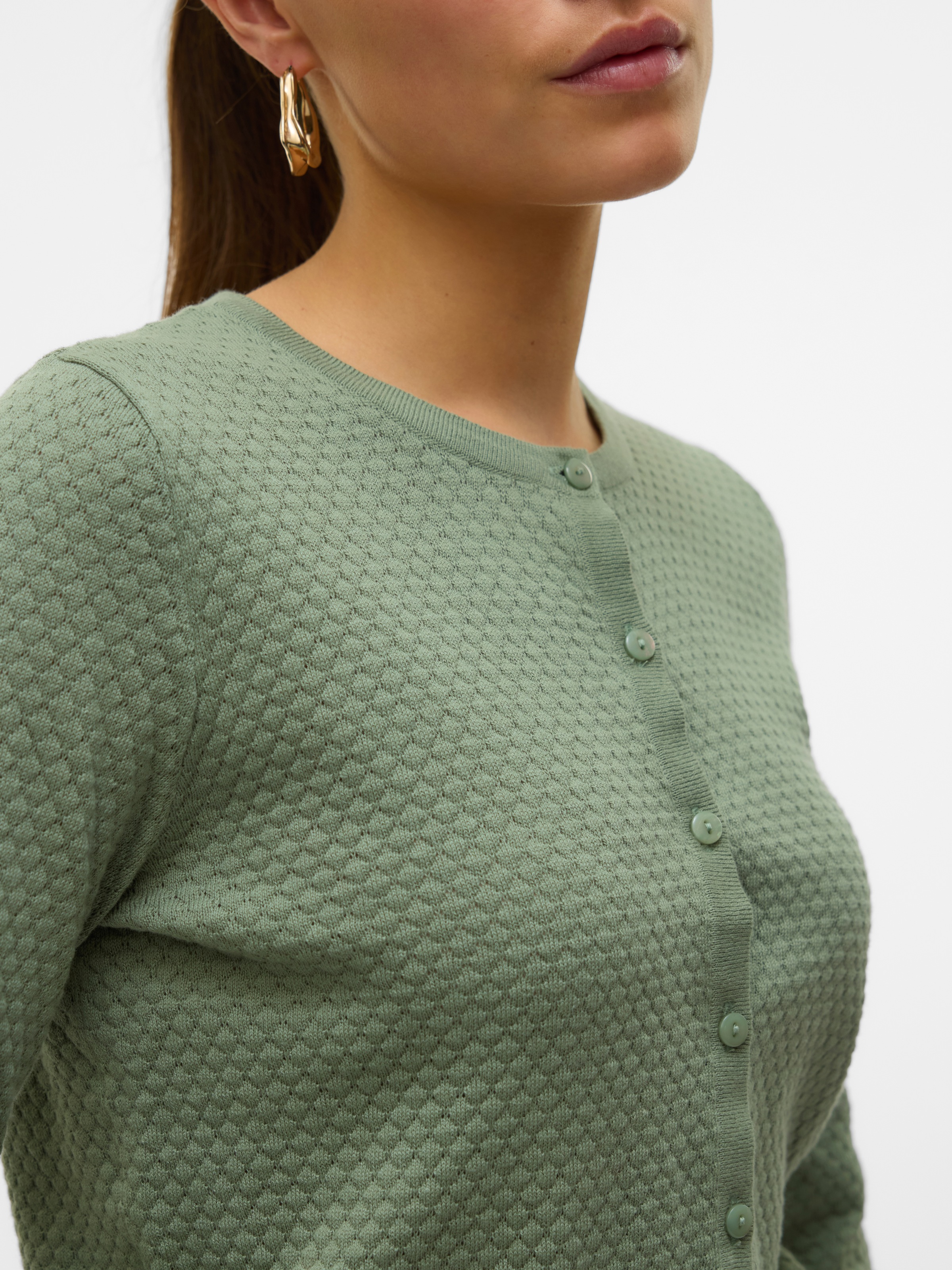 Vero Moda Strickjacke »VMCARE STRUCTURE LS BUTTON CARDIGAN«
