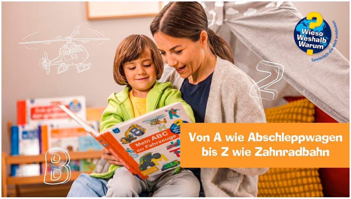 Ravensburger Kinderbuch »Wieso? Weshalb? Warum? Sonderband - Mein ABC der Fahrzeuge«