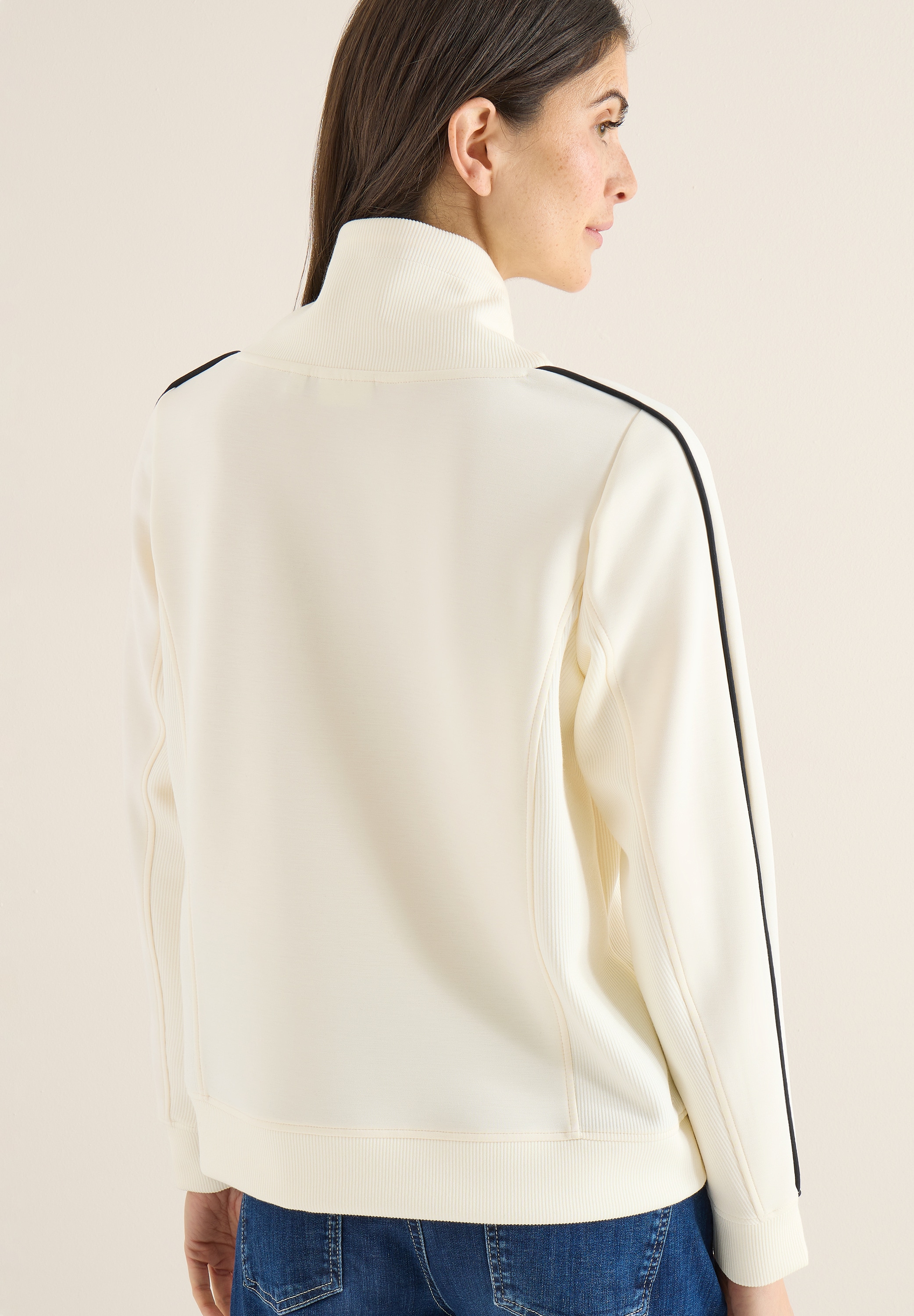 Cecil Sweatshirt , Langarm mit Tapedetails
