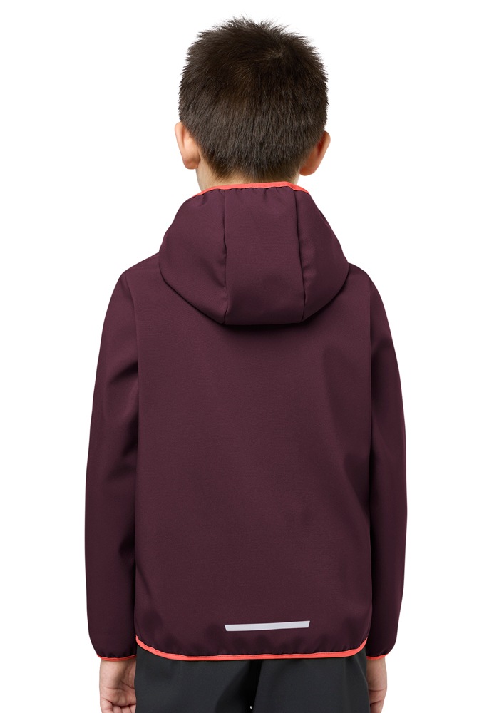 Jack Wolfskin Softshelljacke »FOURWINDS JACKET KIDS«, mit Kapuze
