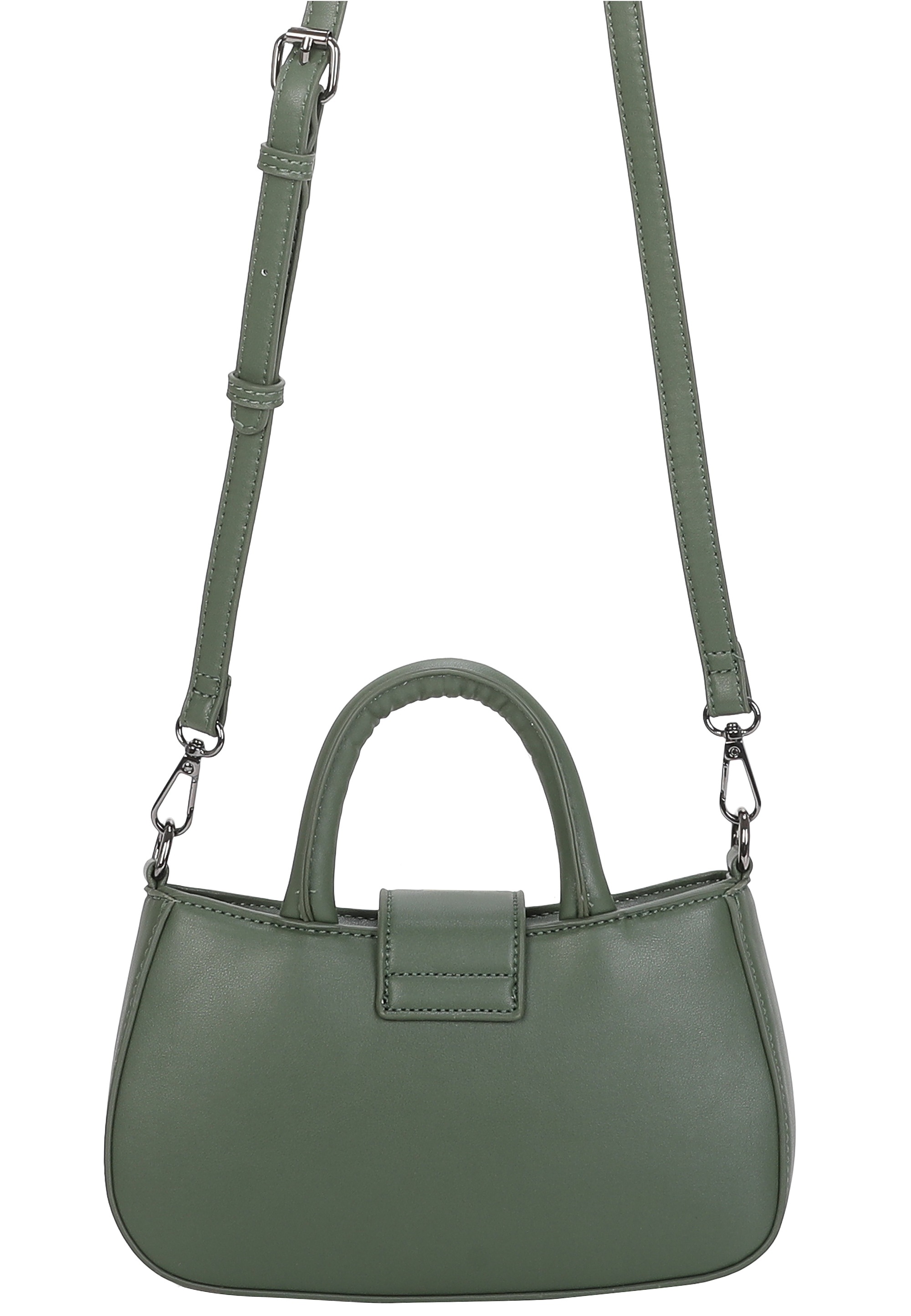 Buffalo Schultertasche »Curve«, mit dekorativem Clip-Metallverschluss