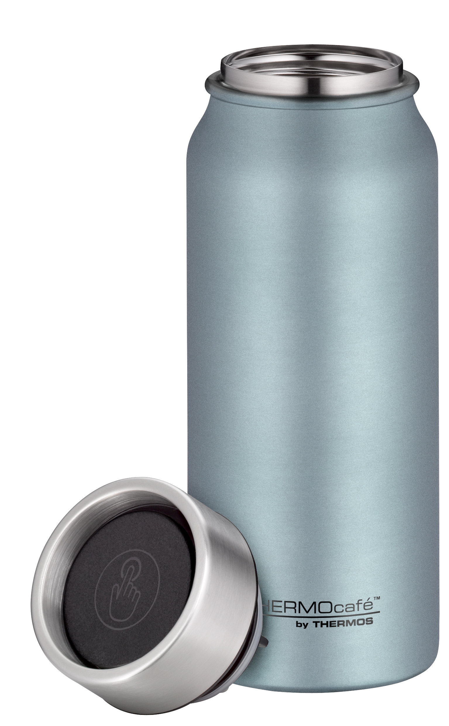 THERMOcafé Thermobecher »TC DRINKING MUG, absolut dicht, spülmaschinenfest« 0,5l, 9h heiß & 20h kalt, zerlegbares Push Button Lid