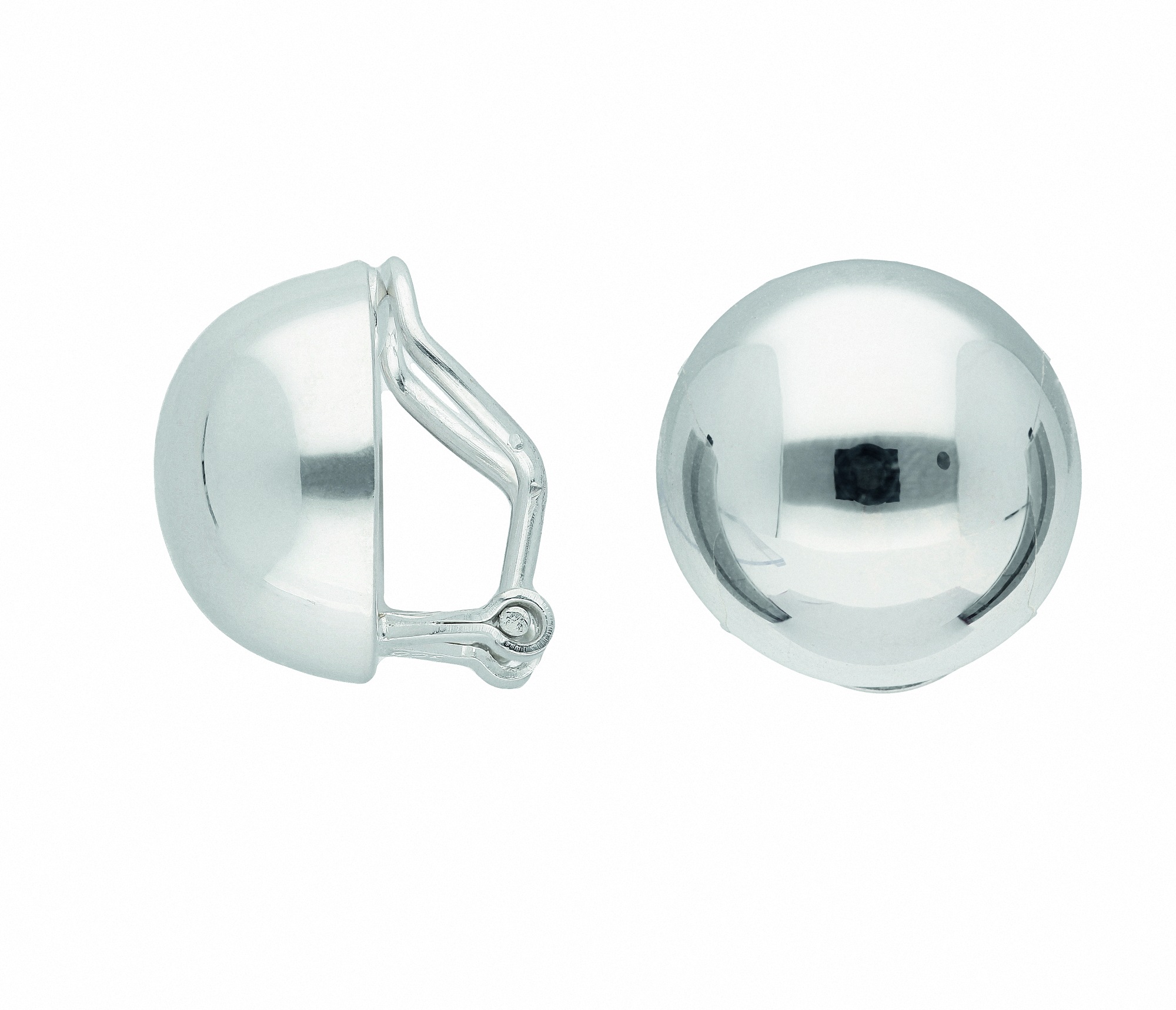 ADELIA ́S Damen Paar Ohrclips "Ohrclips Ohrringe 925 Silber", Damen, Silber 925 (Sterlingsilber), silber, Silber 925 (Sterlingsilber), Ohrringe,