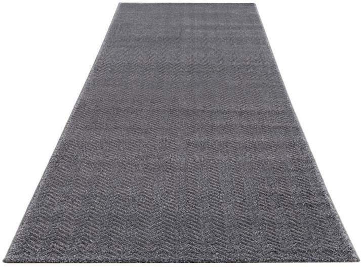 Carpet City Teppich "Friseé-Teppich FANCY805" rechteckig 12 mm Höhe Läufer, günstig online kaufen