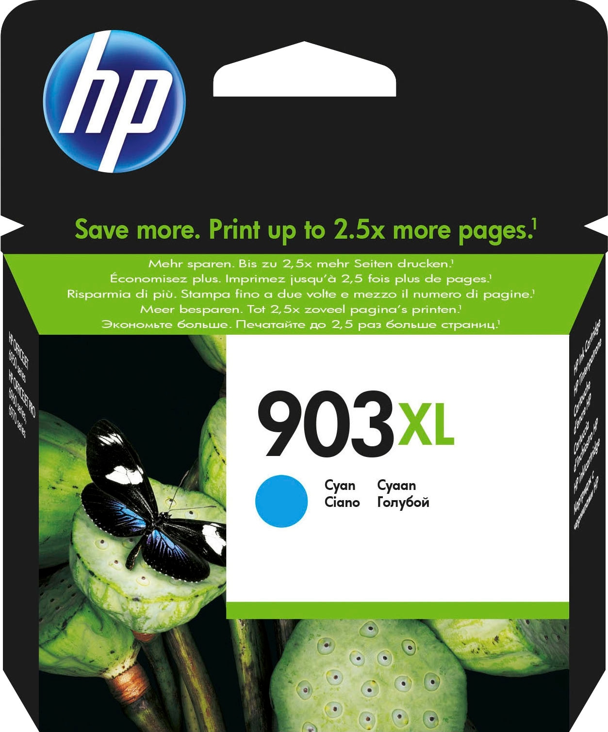 HP Tintenpatrone »903XL«, original 903 BAUR T6M03AE Druckerpatrone XL cyan 