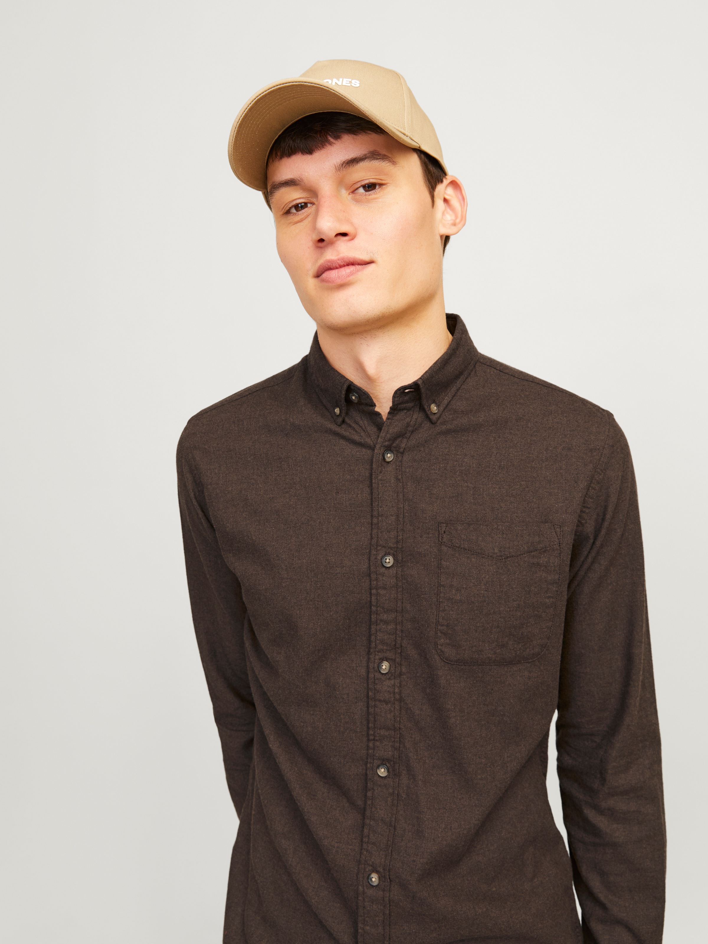 Jack & Jones Langarmhemd "JJECLASSIC MELANGE SHIRT LS SN" günstig online kaufen