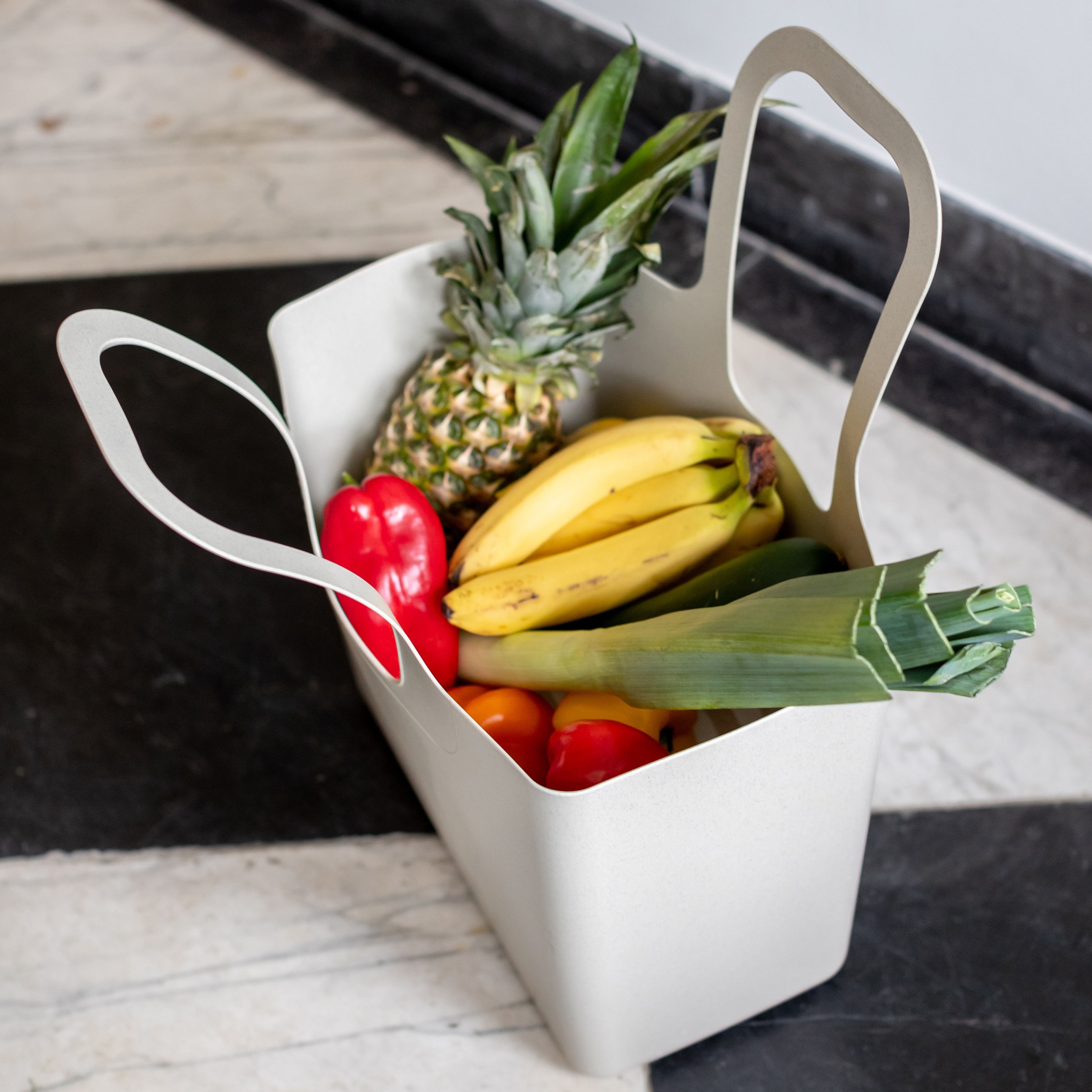 Thumbnail - KOZIOL Henkeltasche "XL" 100%recycelbar,100%made in Germany,CO² neutrale Produktion,melaminfrei